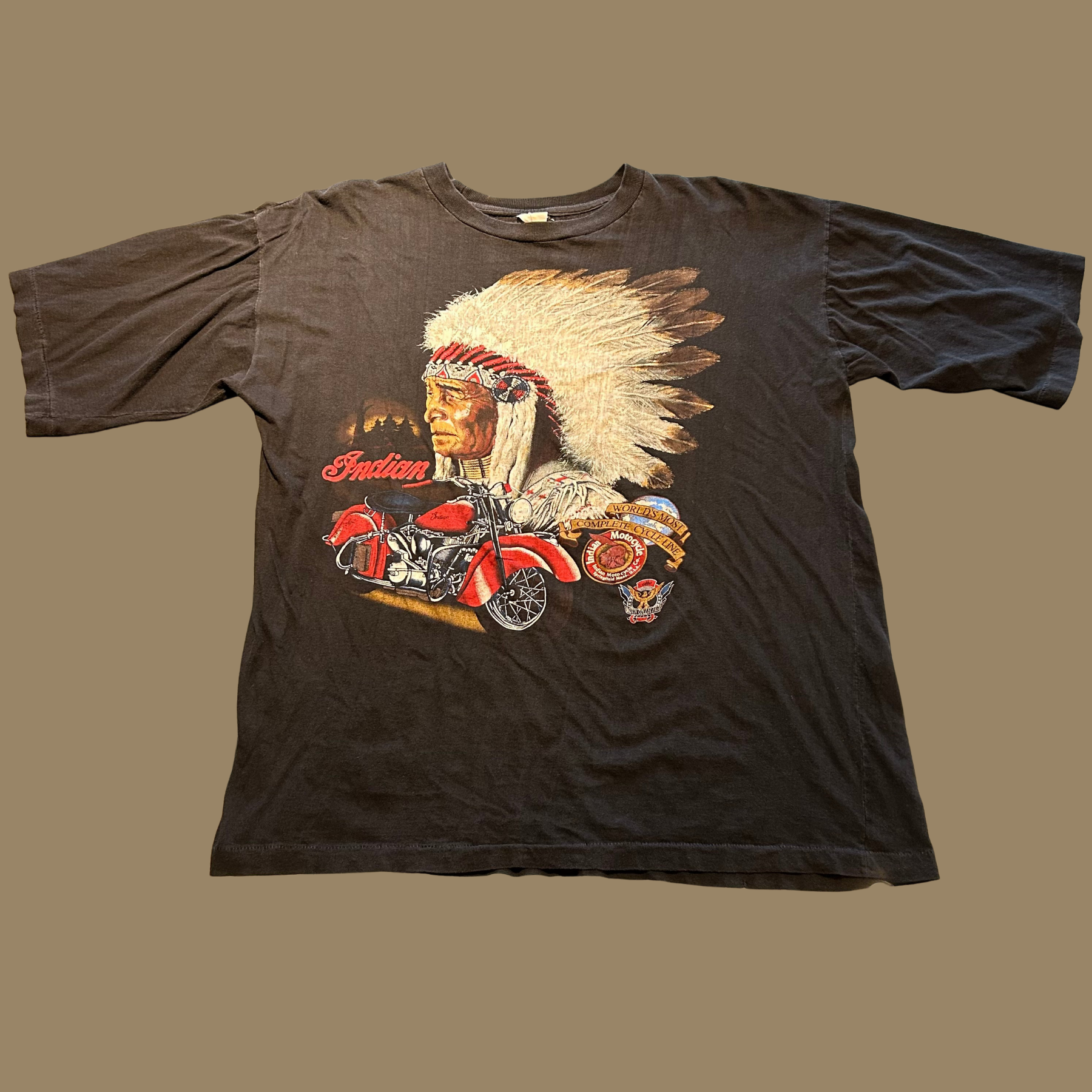 80s Indian Motorcycles Shirt - L/XL – Oak Brook