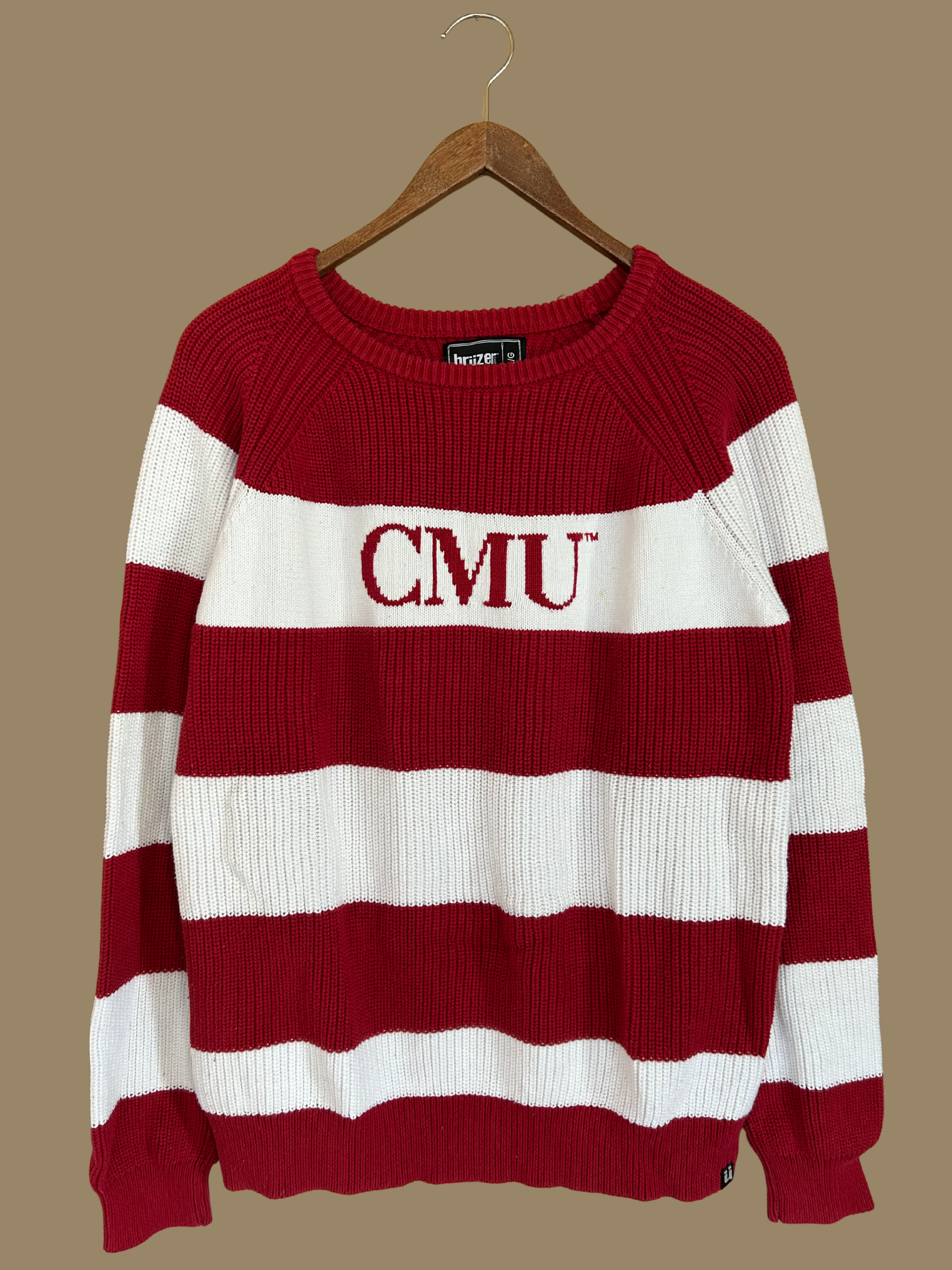 00s Striped Sweater - M/L