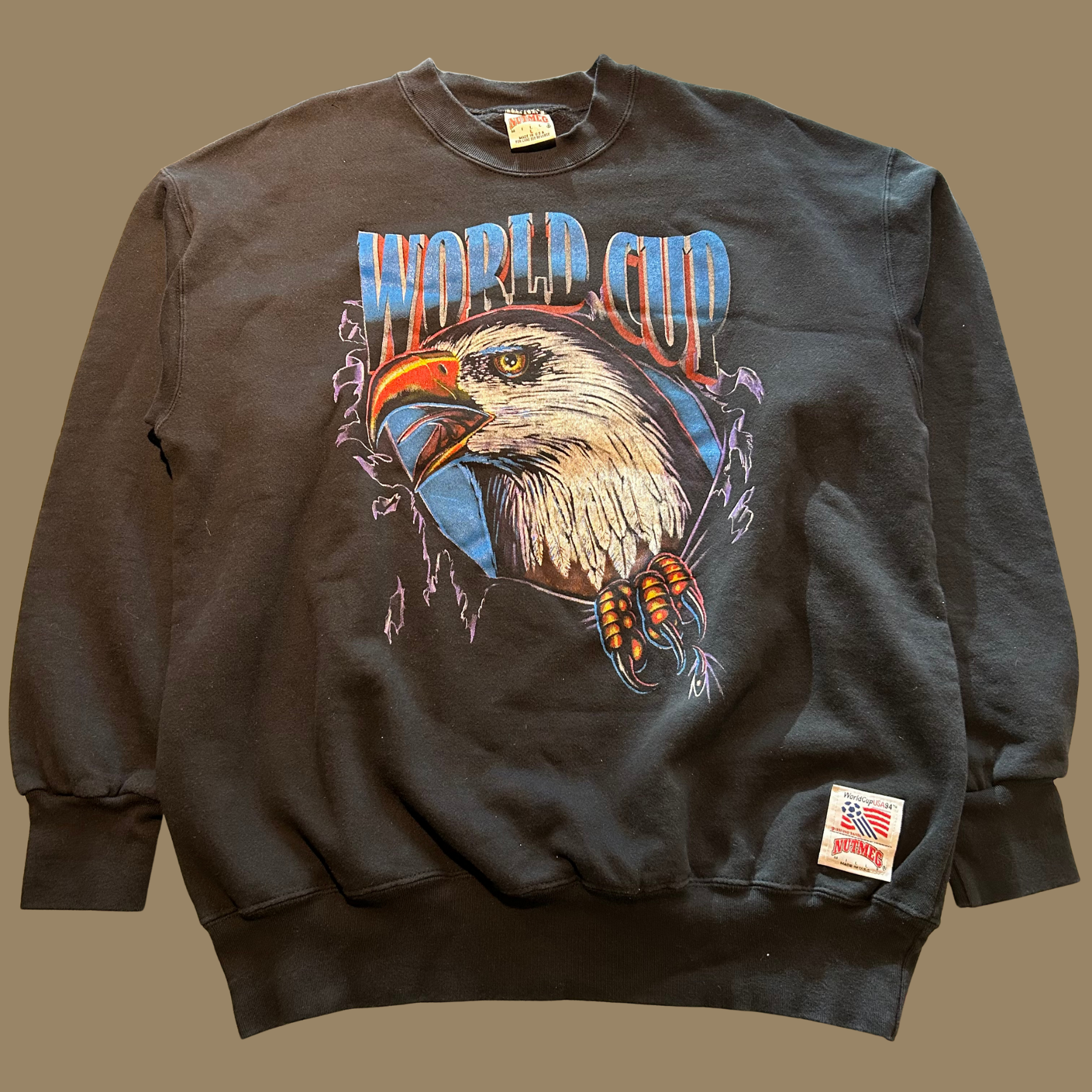 1994 Nutmeg World Cup USA Eagle Sweatshirt - L/XL – Oak Brook