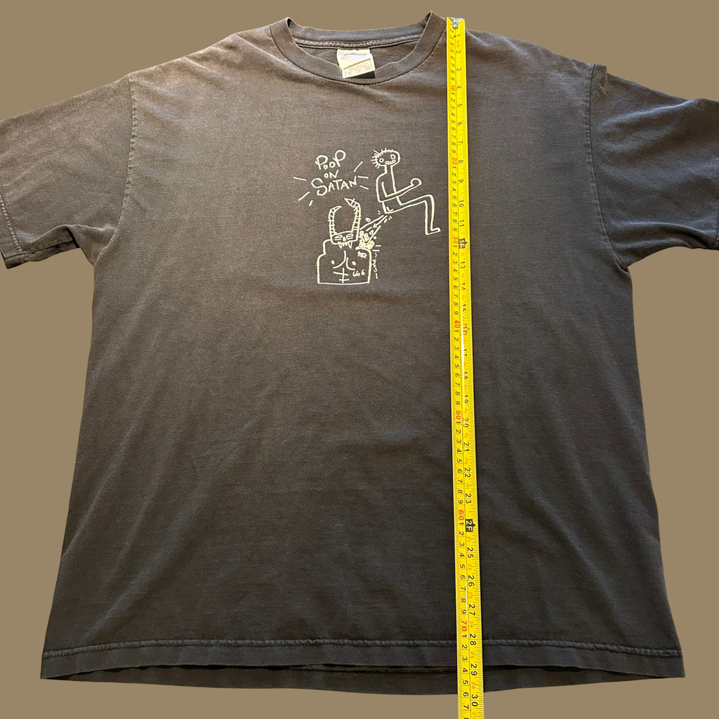 00s Faded Poop on Satan Shirt - L/XL