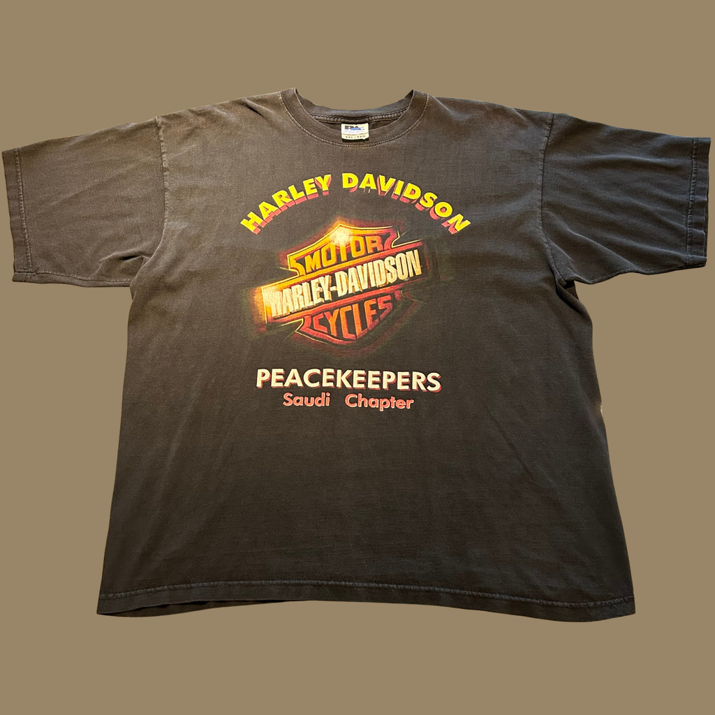 90s Harley Davidson Saudi Arabia Shirt - XL/XXL