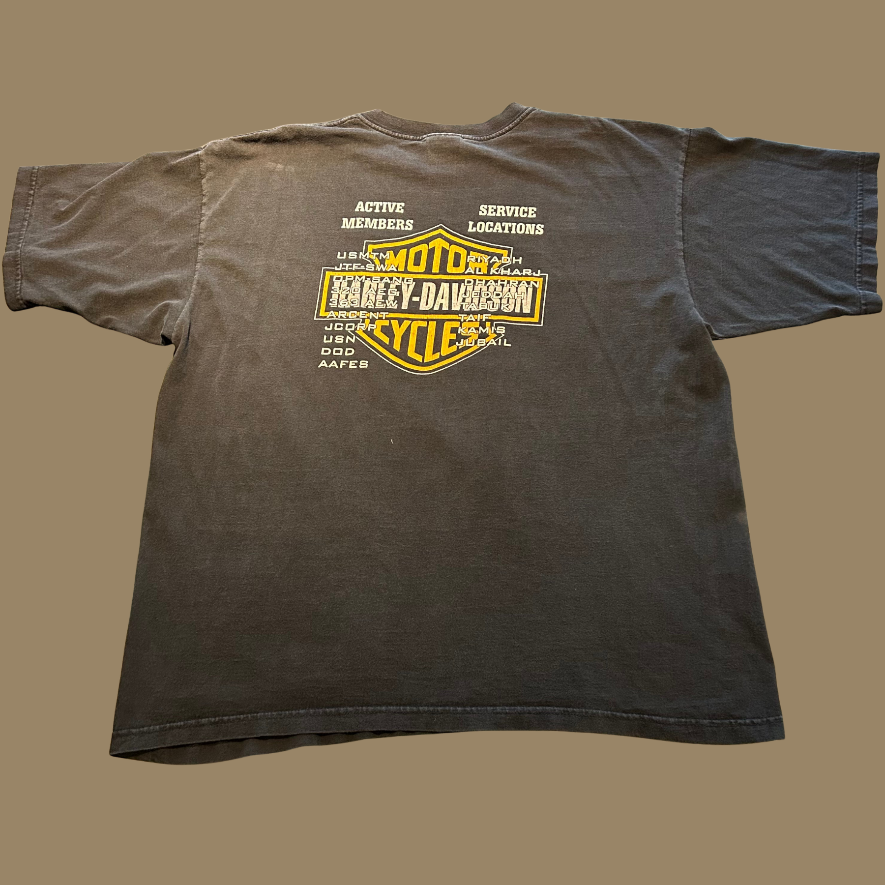 90s Harley Davidson Saudi Arabia Shirt - XL/XXL