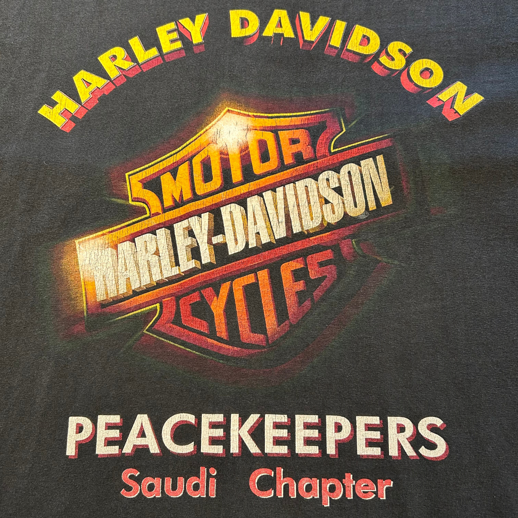 90s Harley Davidson Saudi Arabia Shirt - XL/XXL