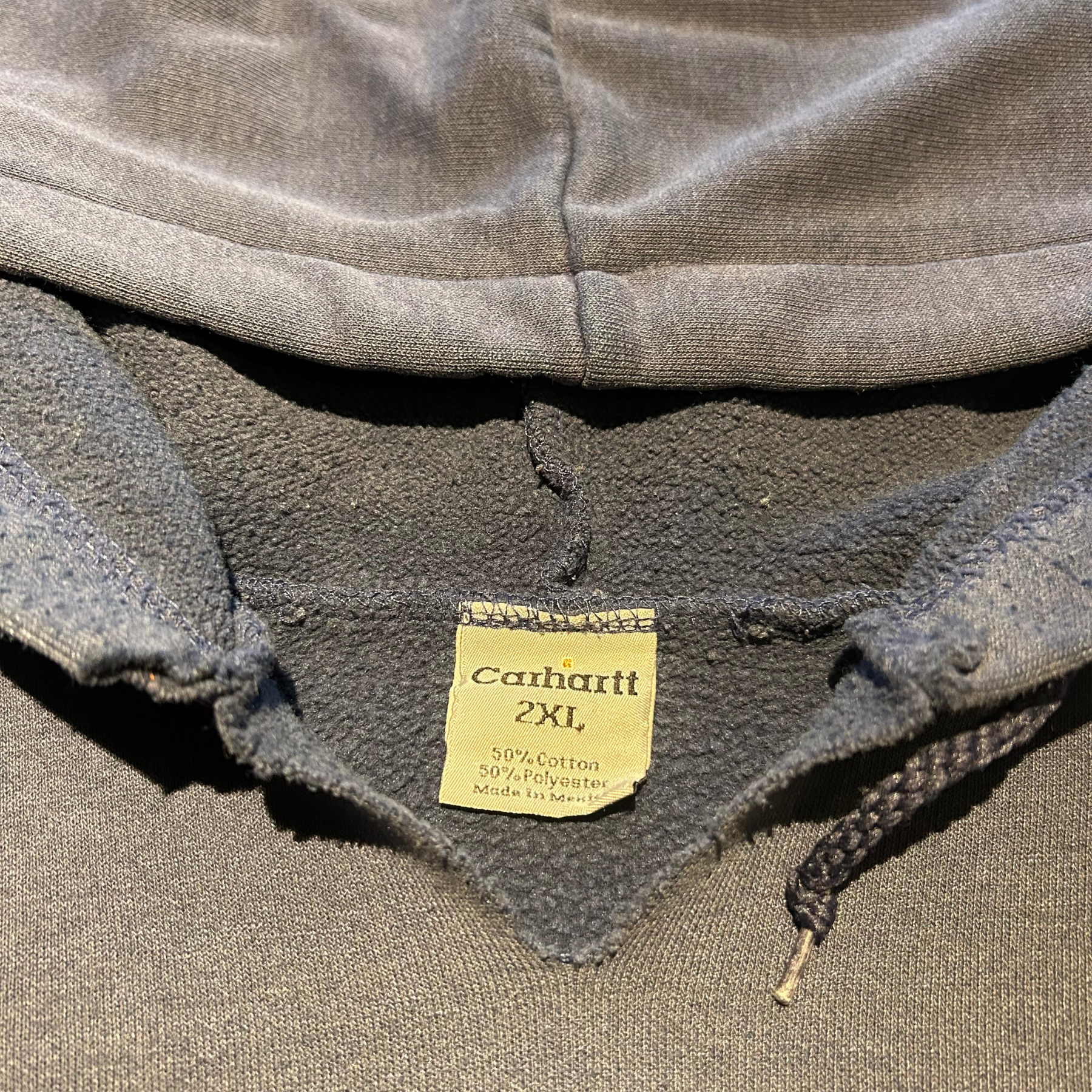 90s Faded Carhartt Hoodie - XXL/3XL