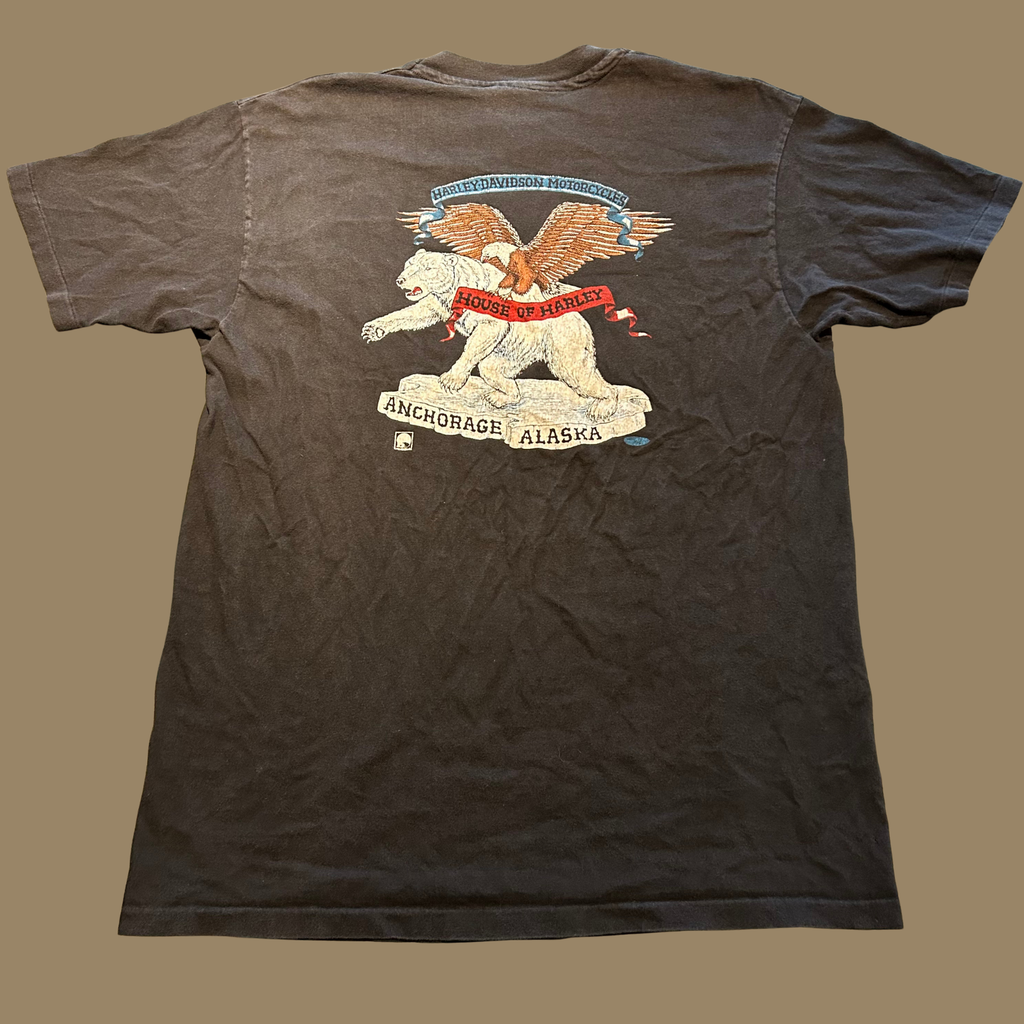 90s Harley Davidson Alaska Shirt - M/L