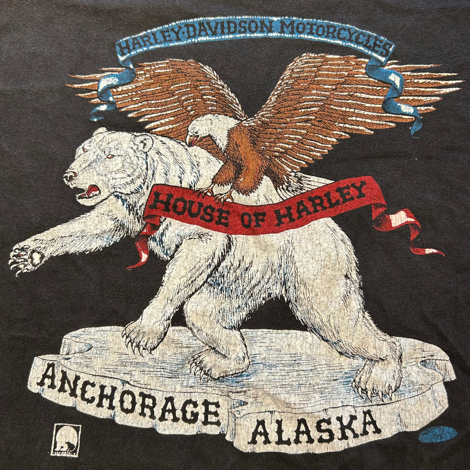 90s Harley Davidson Alaska Shirt - M/L