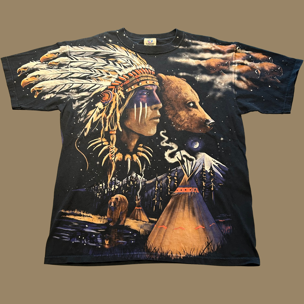 00s Native American AOP Shirt - L/XL