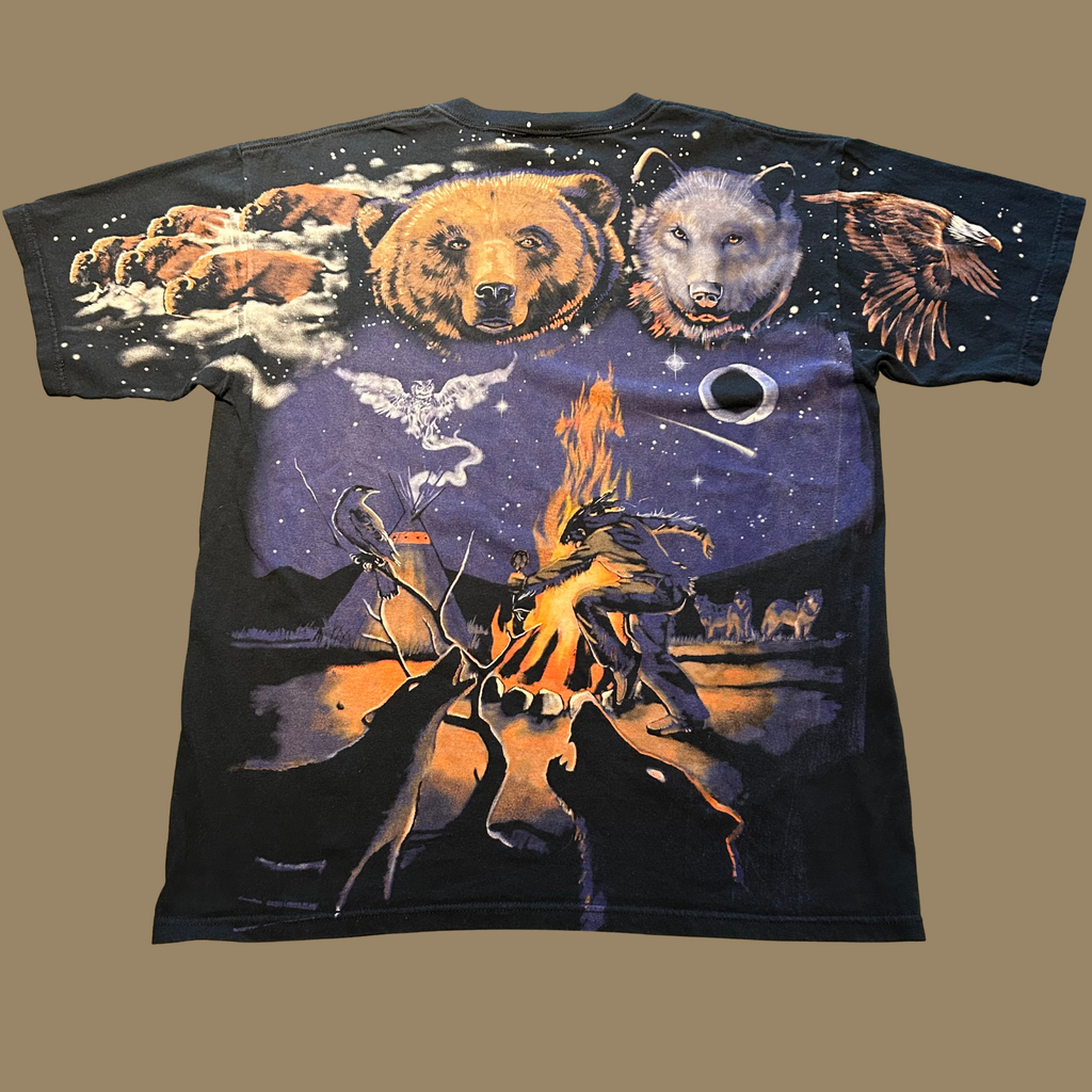 00s Native American AOP Shirt - L/XL