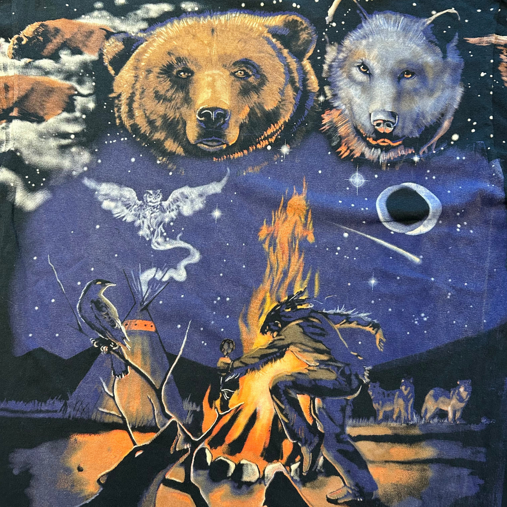 00s Native American AOP Shirt - L/XL