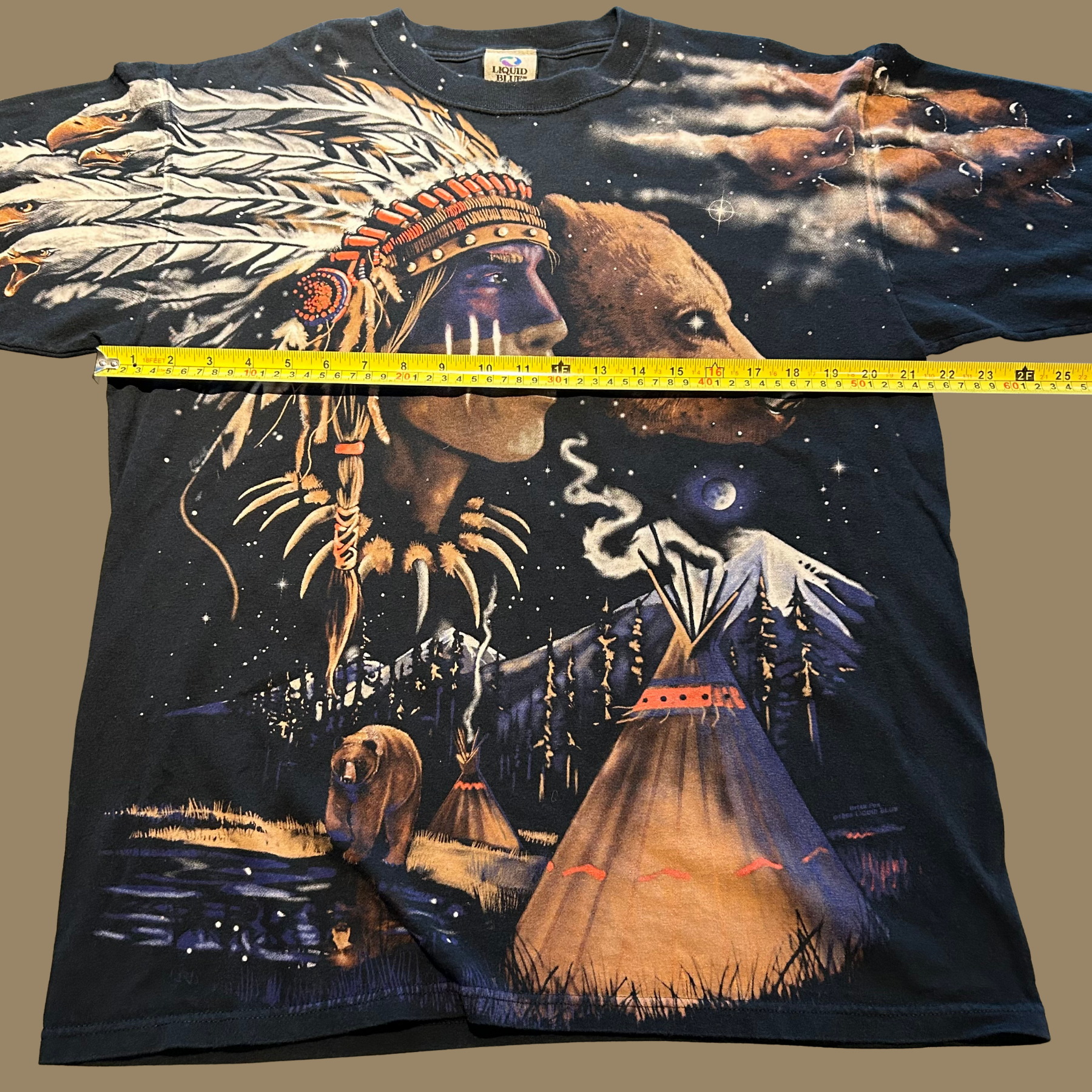 00s Native American AOP Shirt - L/XL