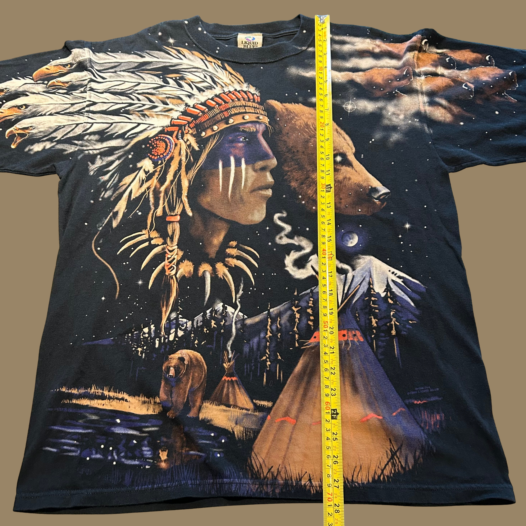 00s Native American AOP Shirt - L/XL