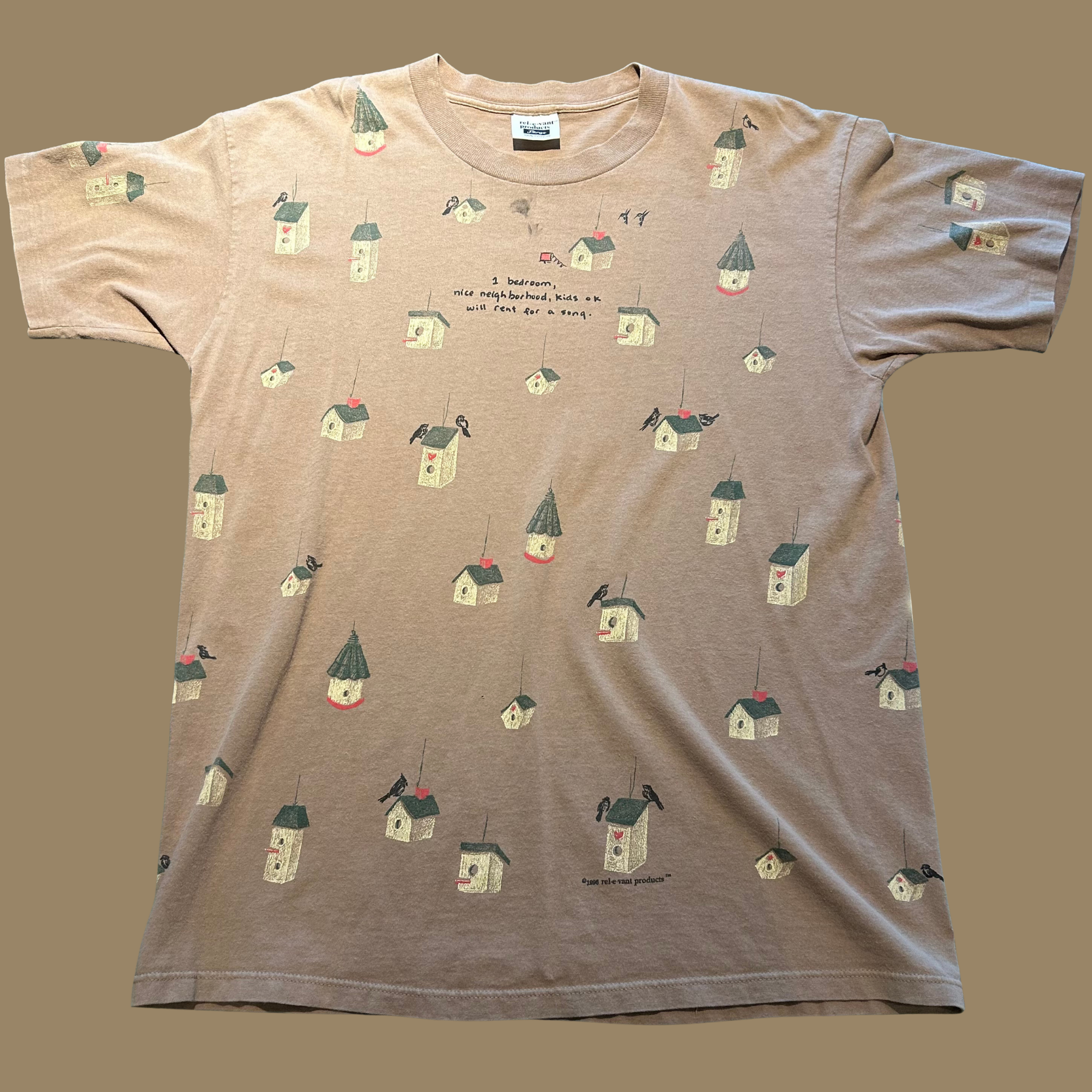 90s Birdhouse AOP Shirt - L/XL