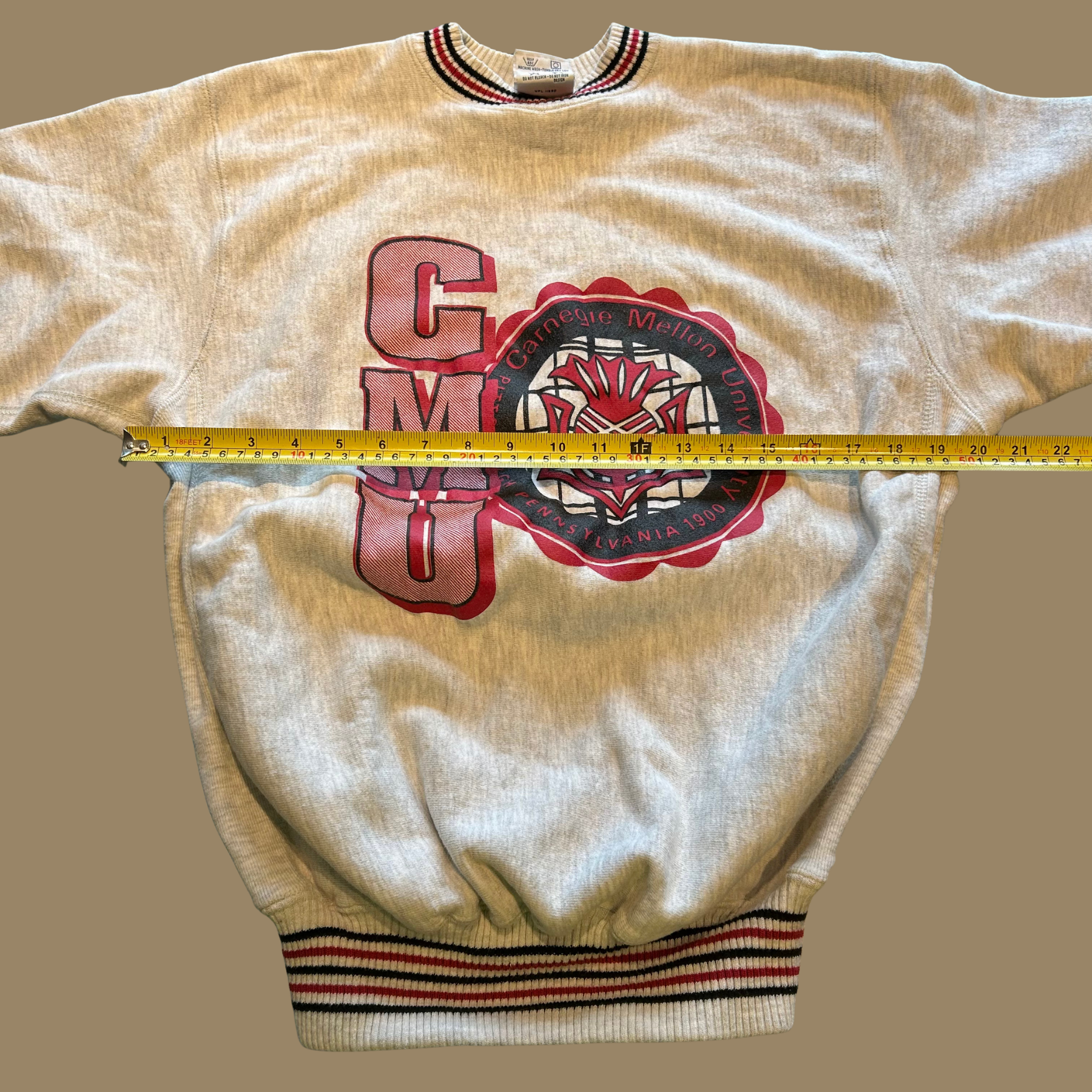 90s Reverse Weave CMU Sweatshirt - S/M