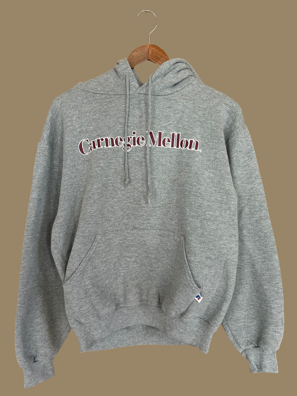 00s Russell Carnegie Mellon Hoodie - XS/S