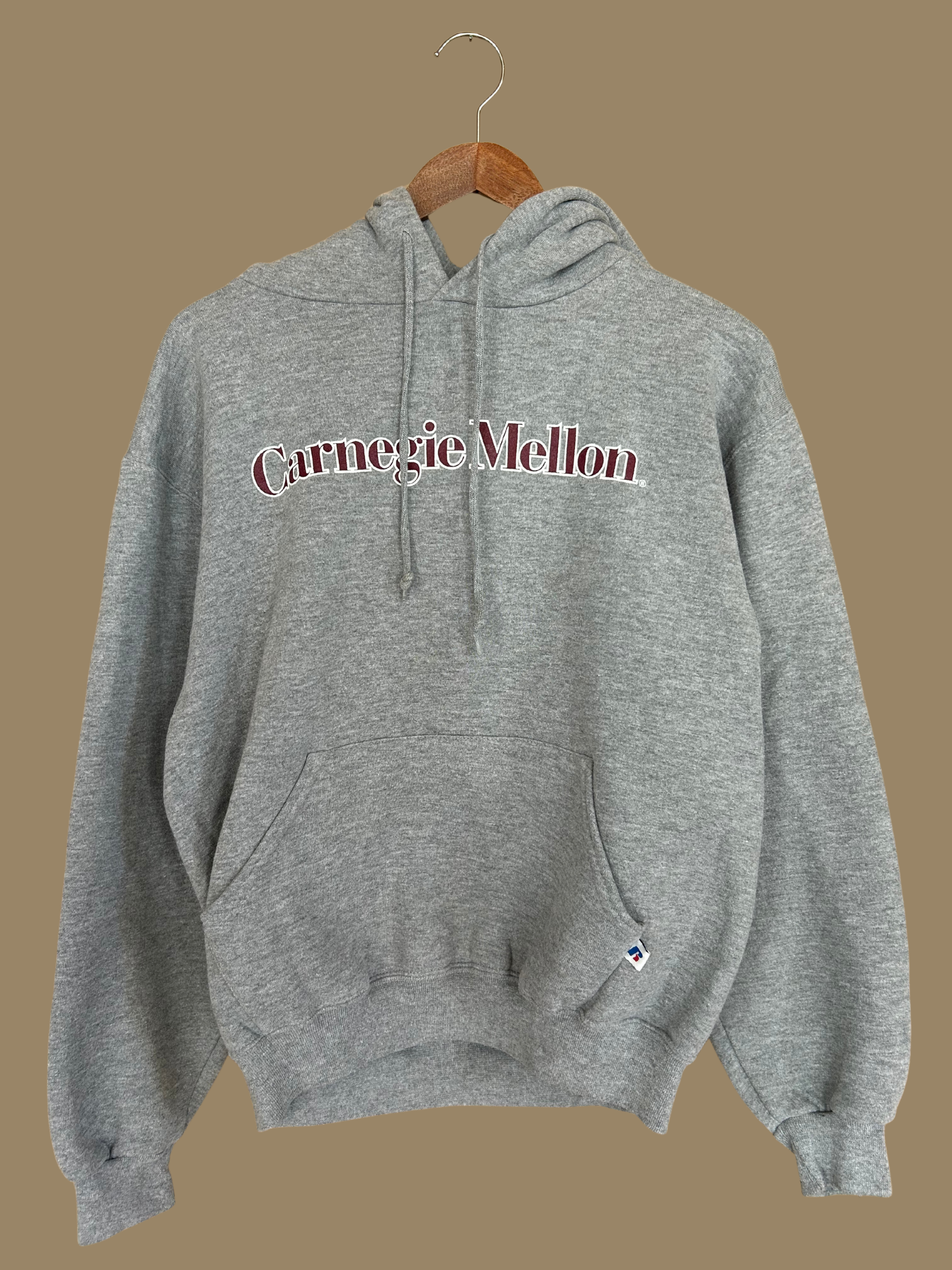 00s Russell Carnegie Mellon Hoodie - XS/S