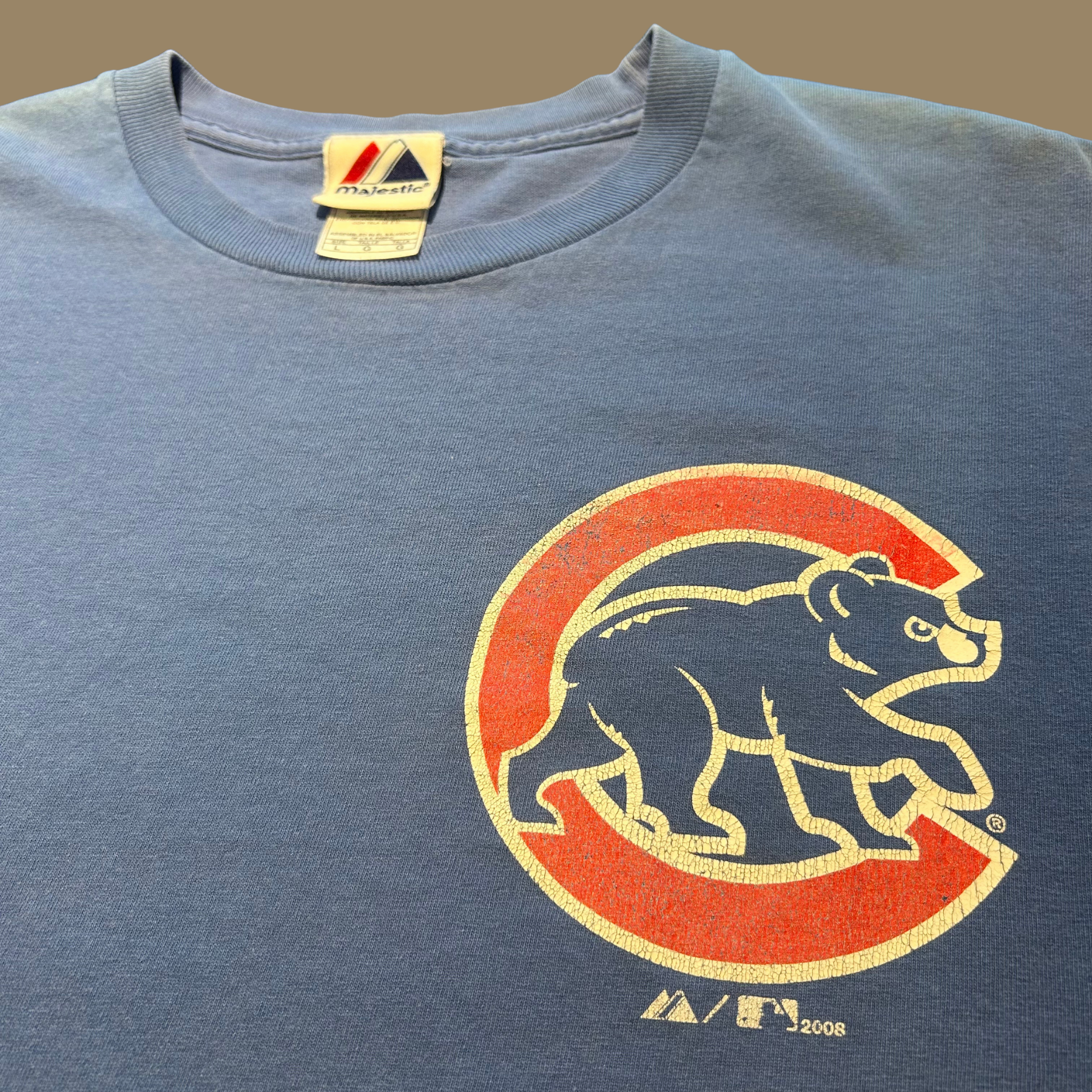 00s Faded Chicago Cubs Shirt - M/L