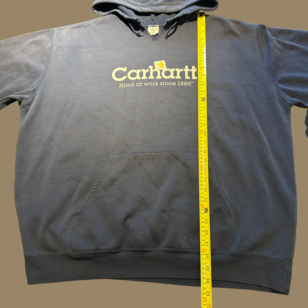 90s Faded Carhartt Hoodie - XXL/3XL
