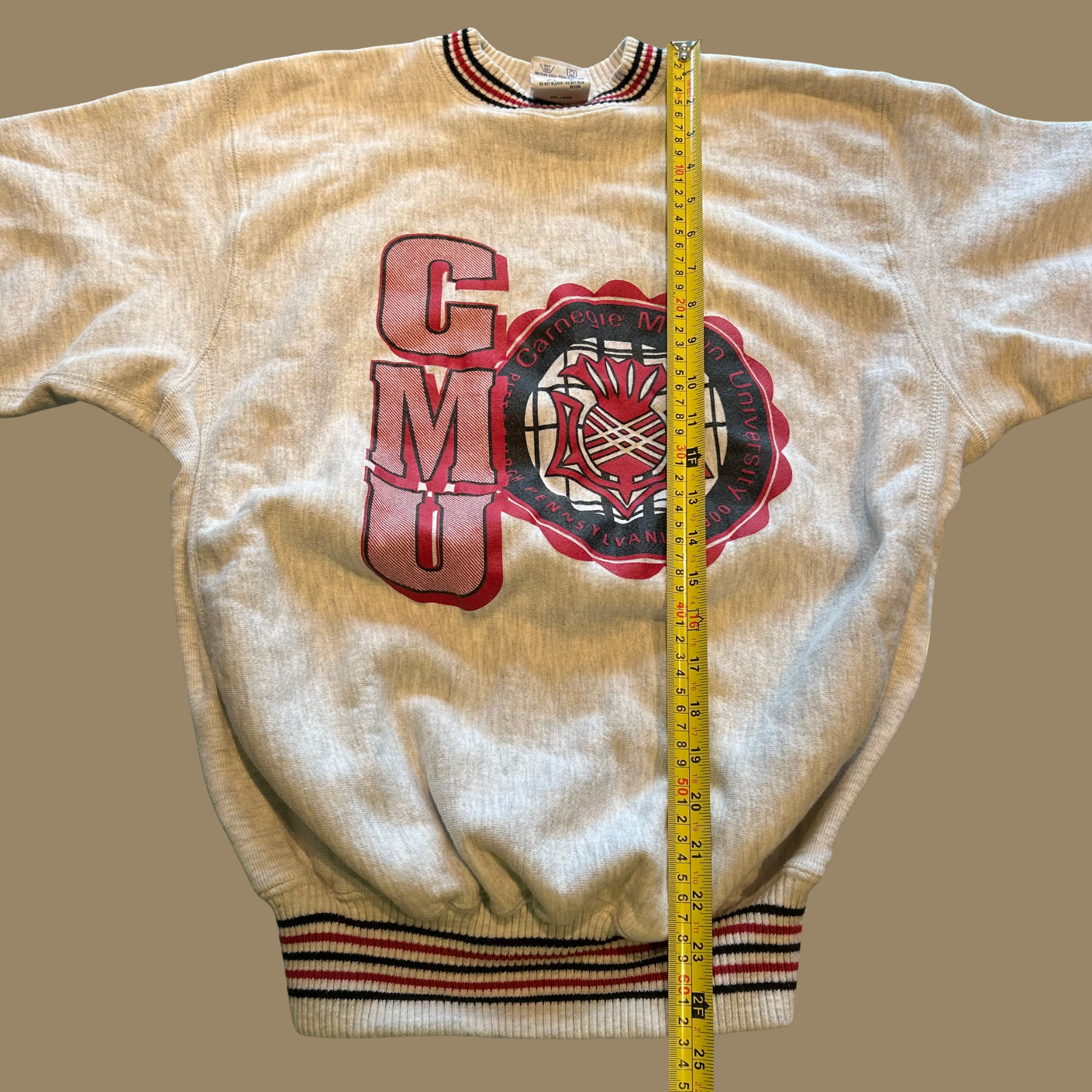 90s Reverse Weave CMU Sweatshirt - S/M