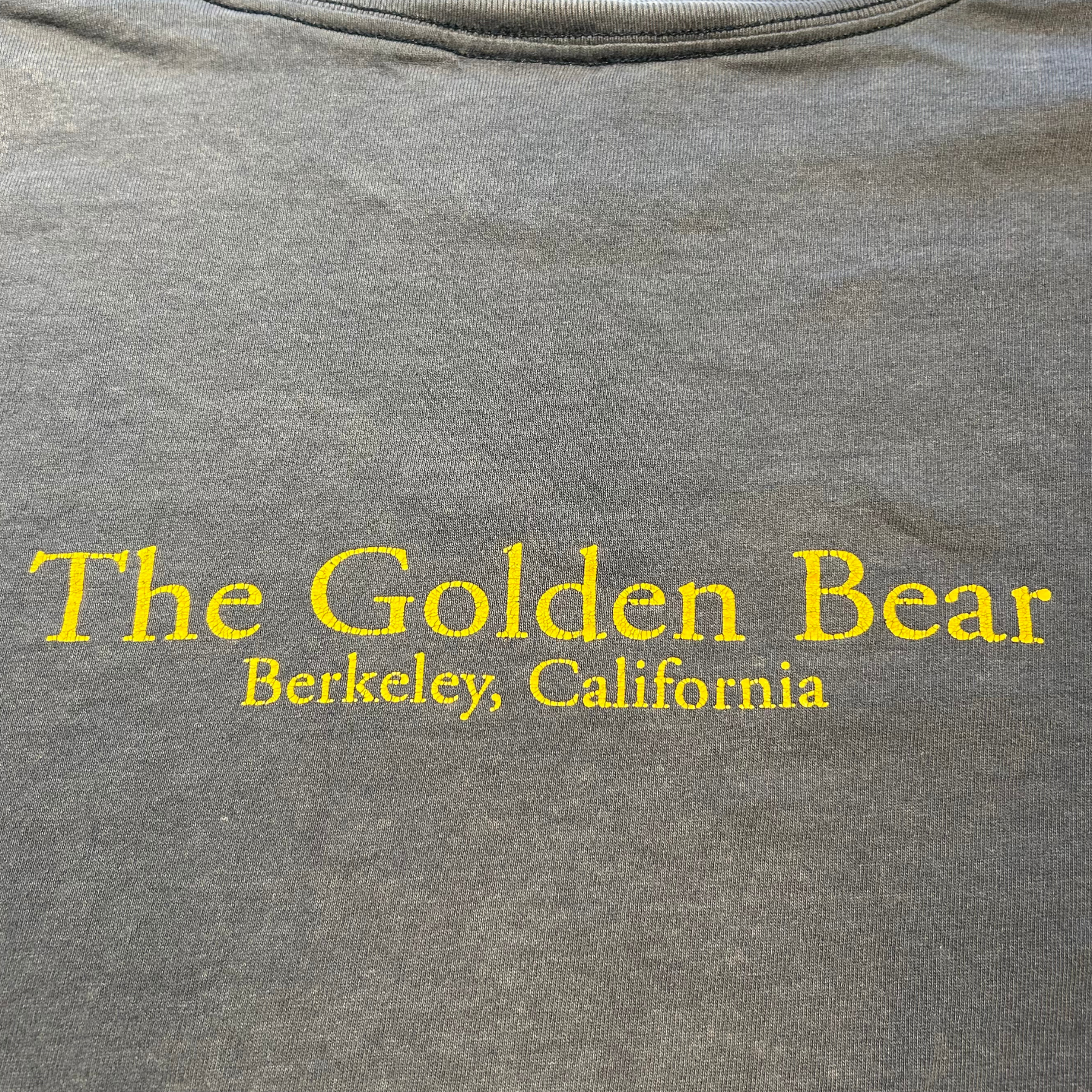 90s Faded UC Berkeley Golden Bear Shirt - L/XL