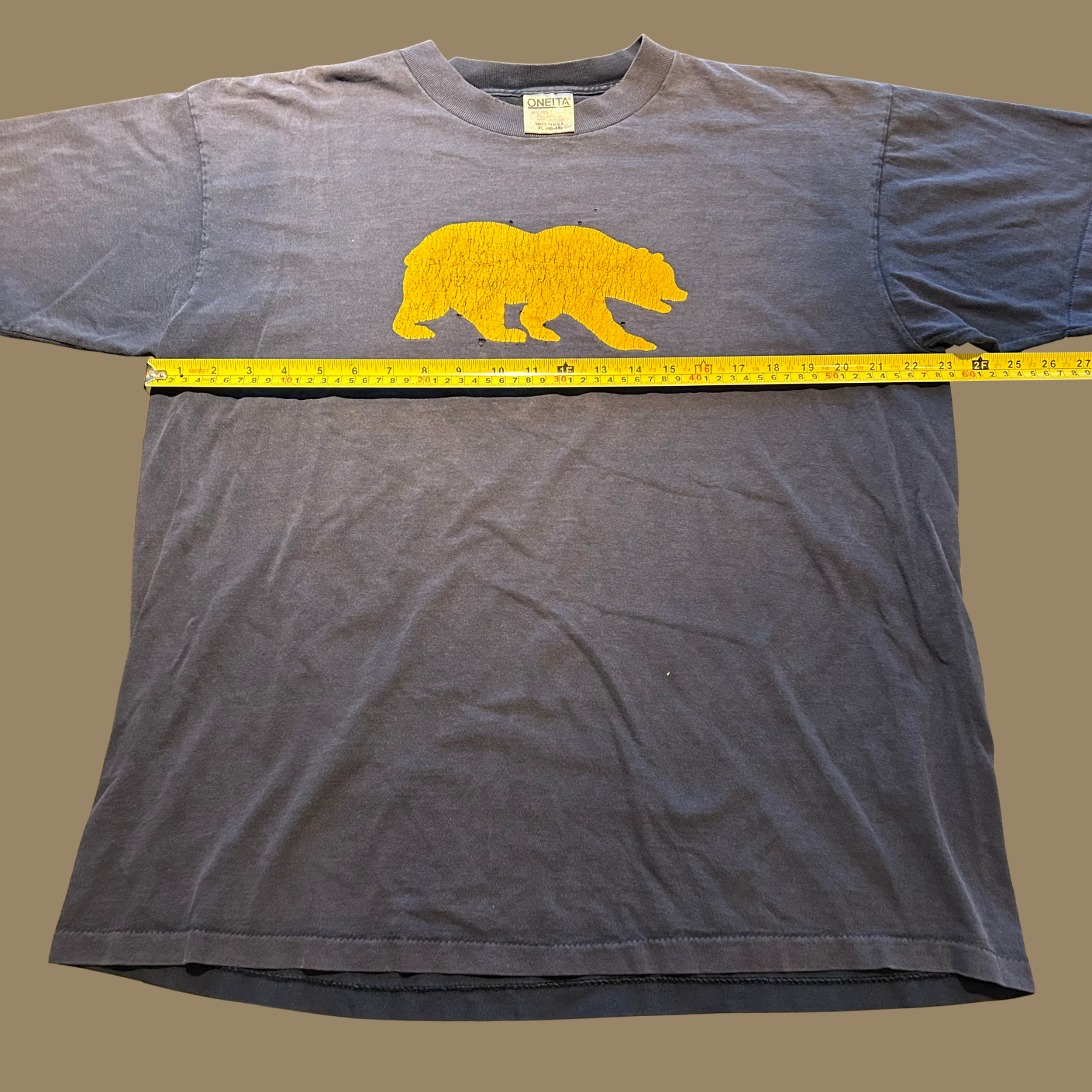 90s Faded UC Berkeley Golden Bear Shirt - L/XL