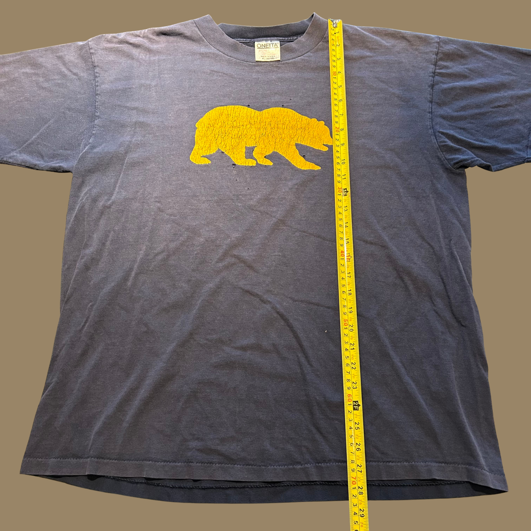 90s Faded UC Berkeley Golden Bear Shirt - L/XL