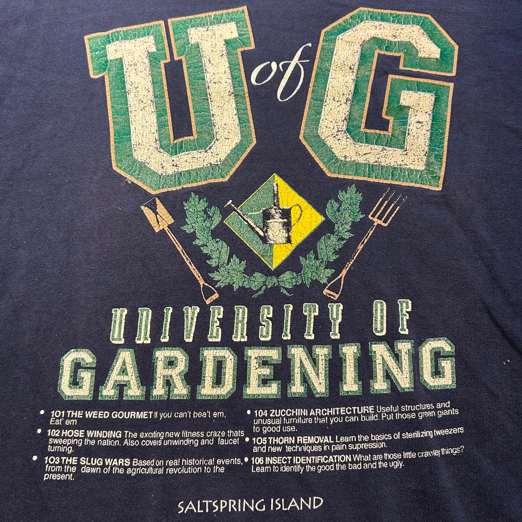00s University of Gardening Shirt - L/XL