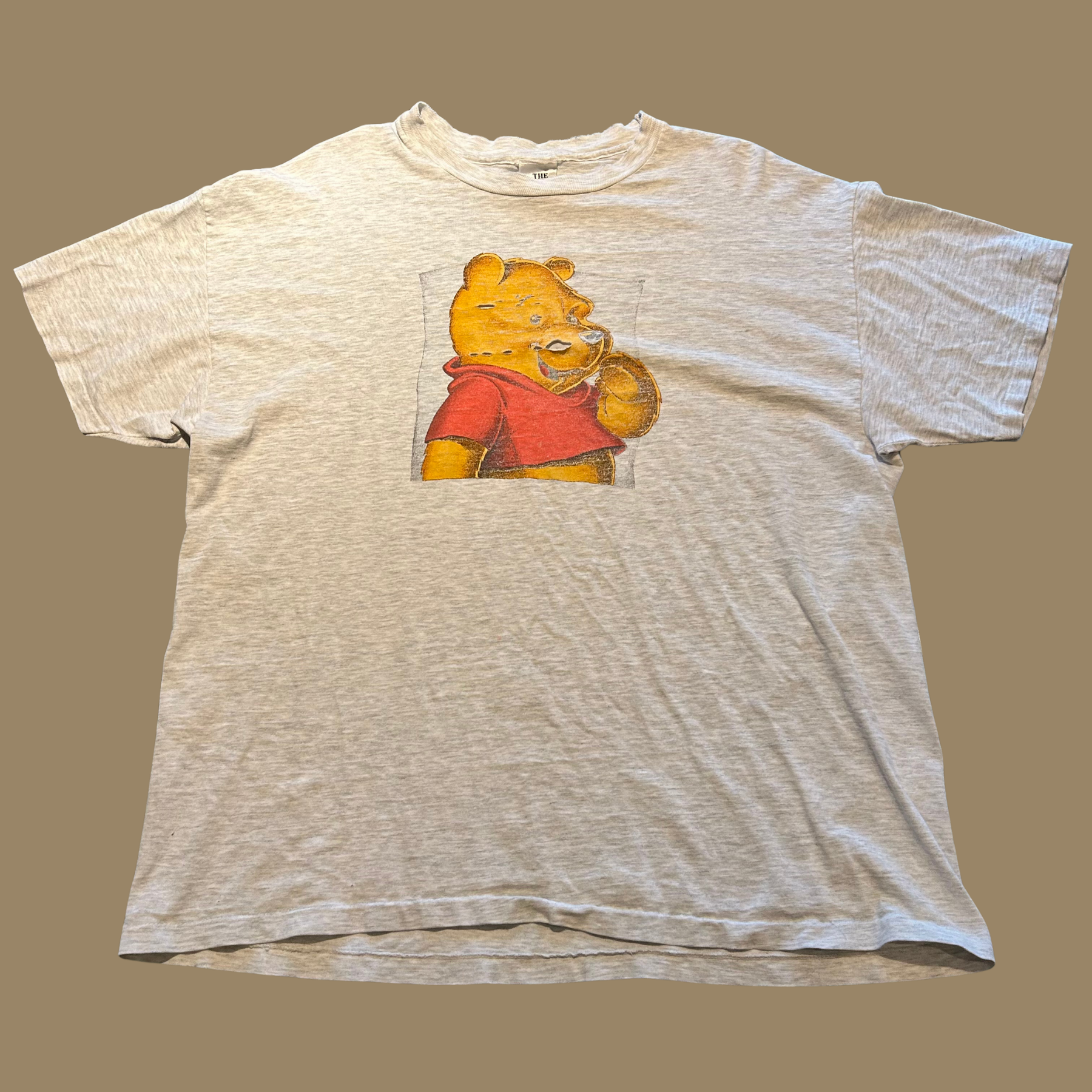 90s Distressed Winnie the Pooh Shirt - L/XL
