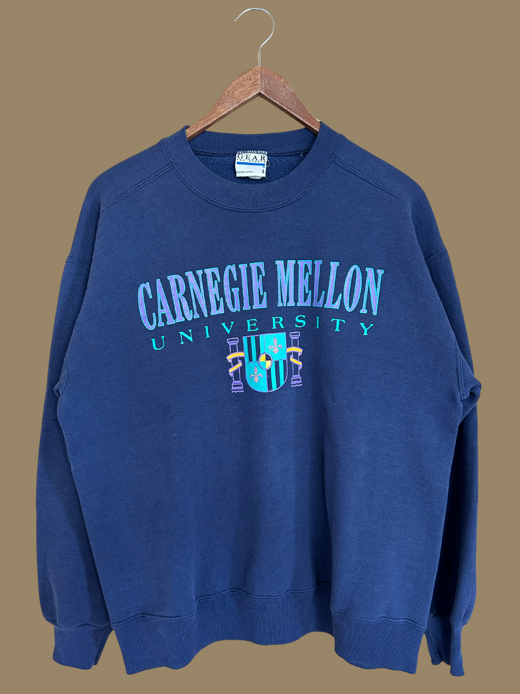 90s Unique Logo Sweatshirt - L/XL