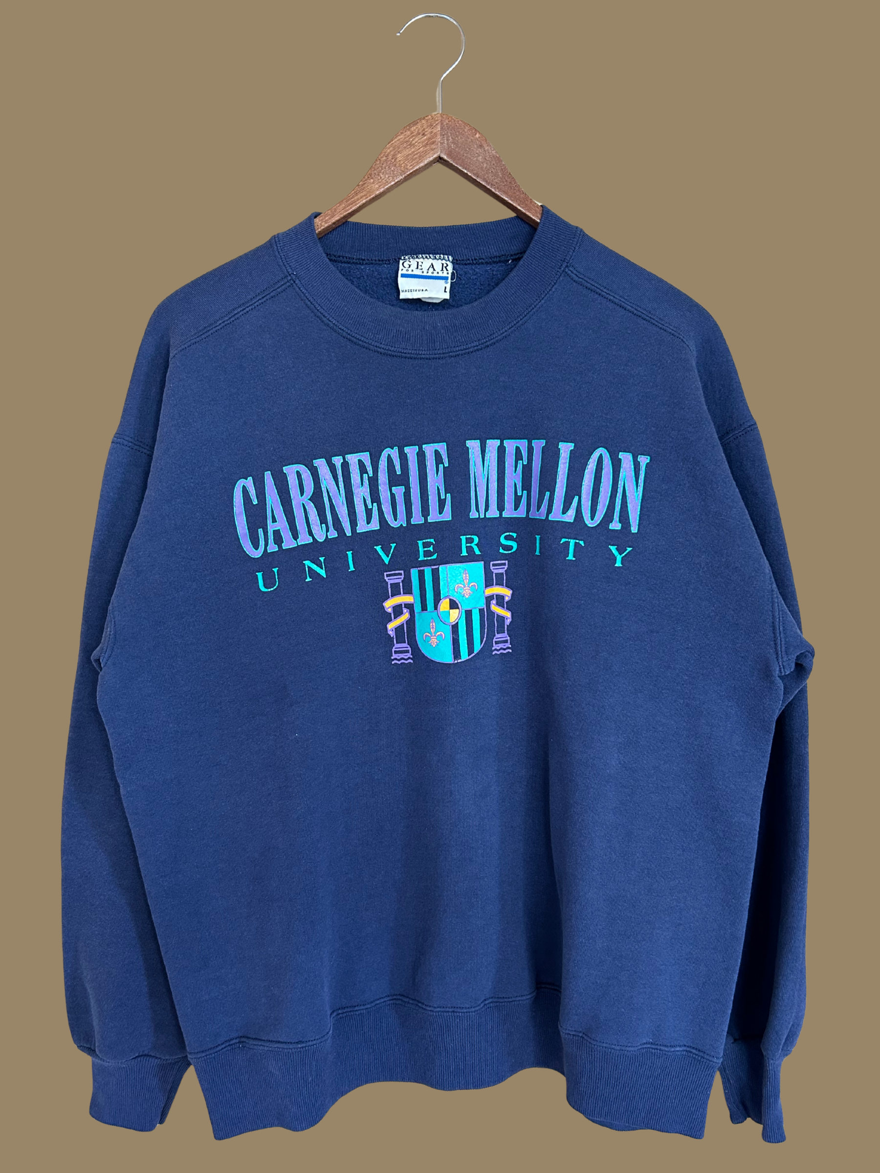 90s Unique Logo Sweatshirt - L/XL