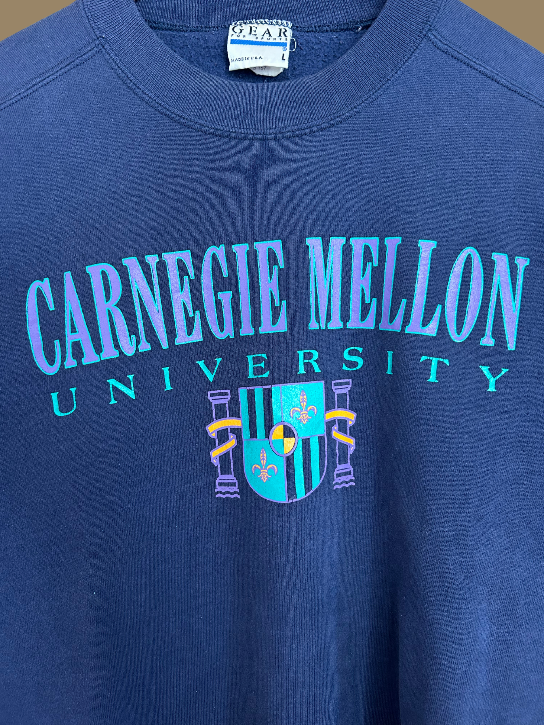 90s Unique Logo Sweatshirt - L/XL
