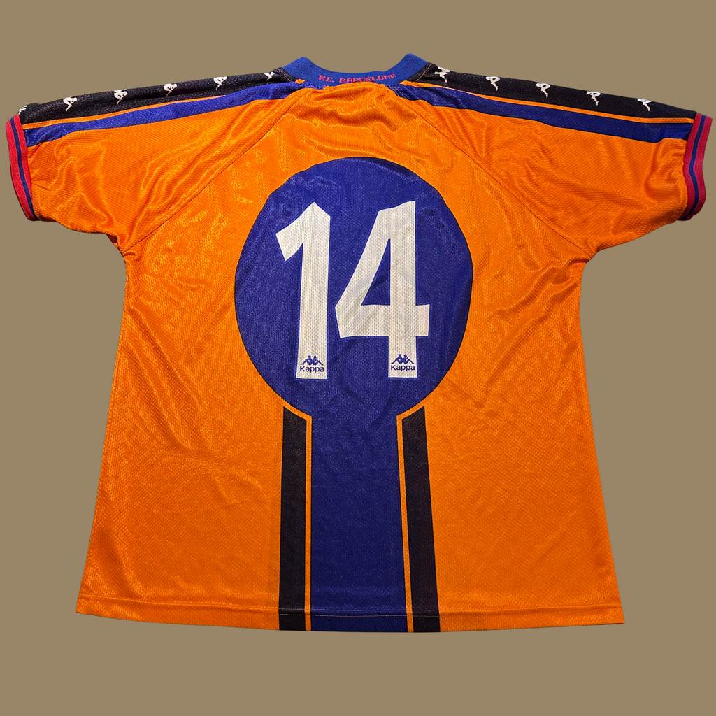 1997/98 Matchworn Barcelona Away Jersey - L/XL