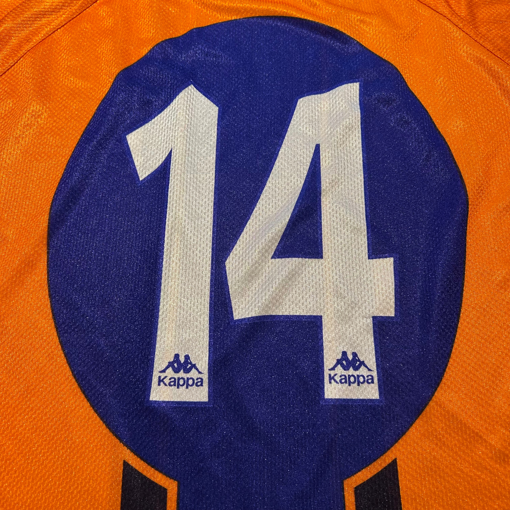 1997/98 Matchworn Barcelona Away Jersey - L/XL