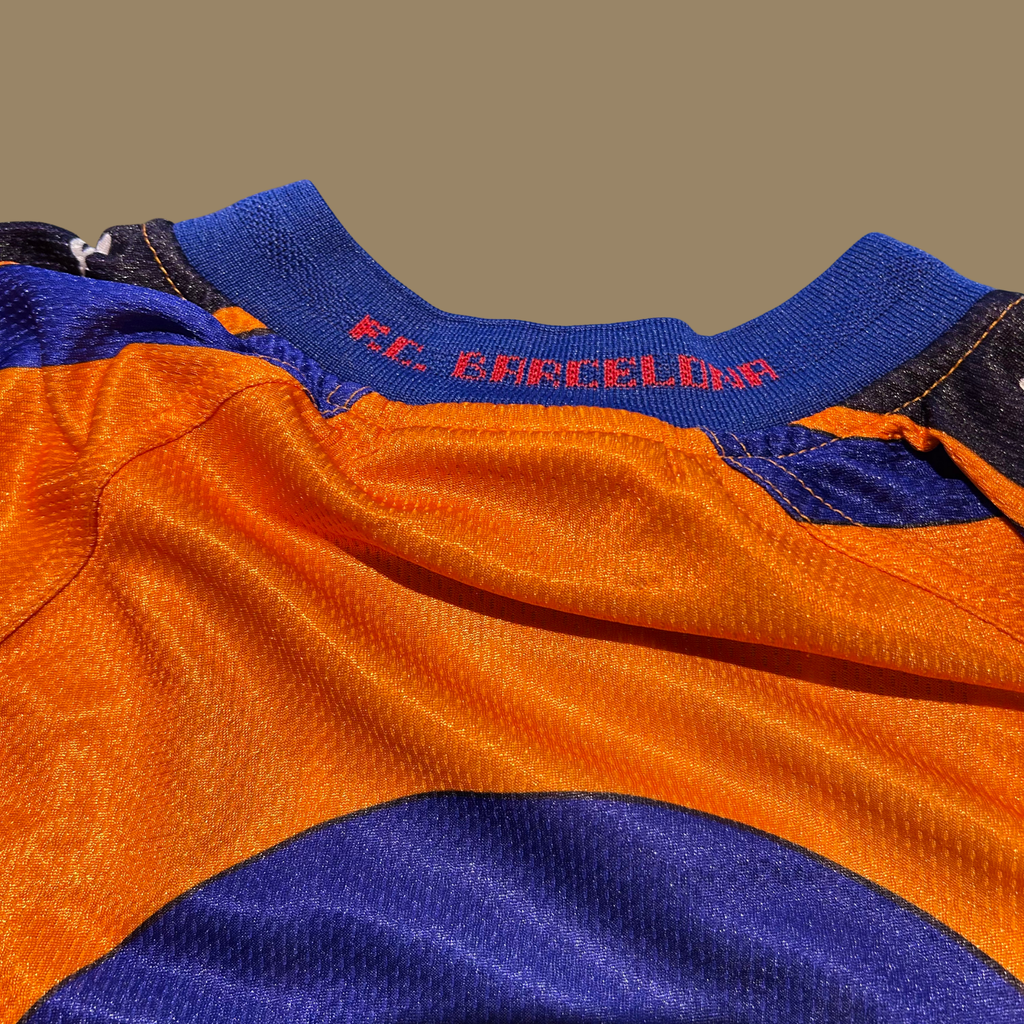 1997/98 Matchworn Barcelona Away Jersey - L/XL