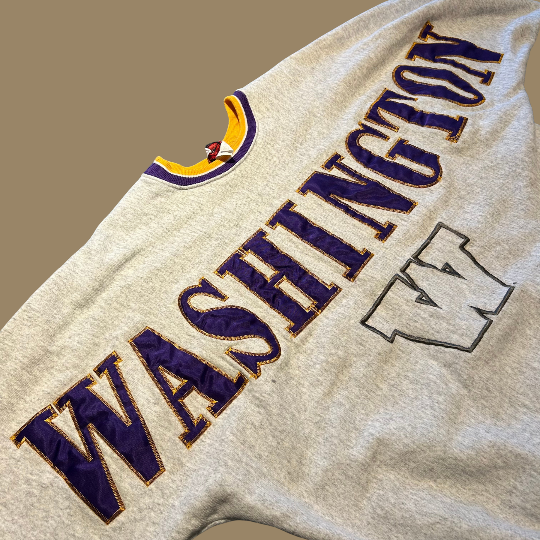 90s University of Washington Spellout Sweatshirt - L/XL