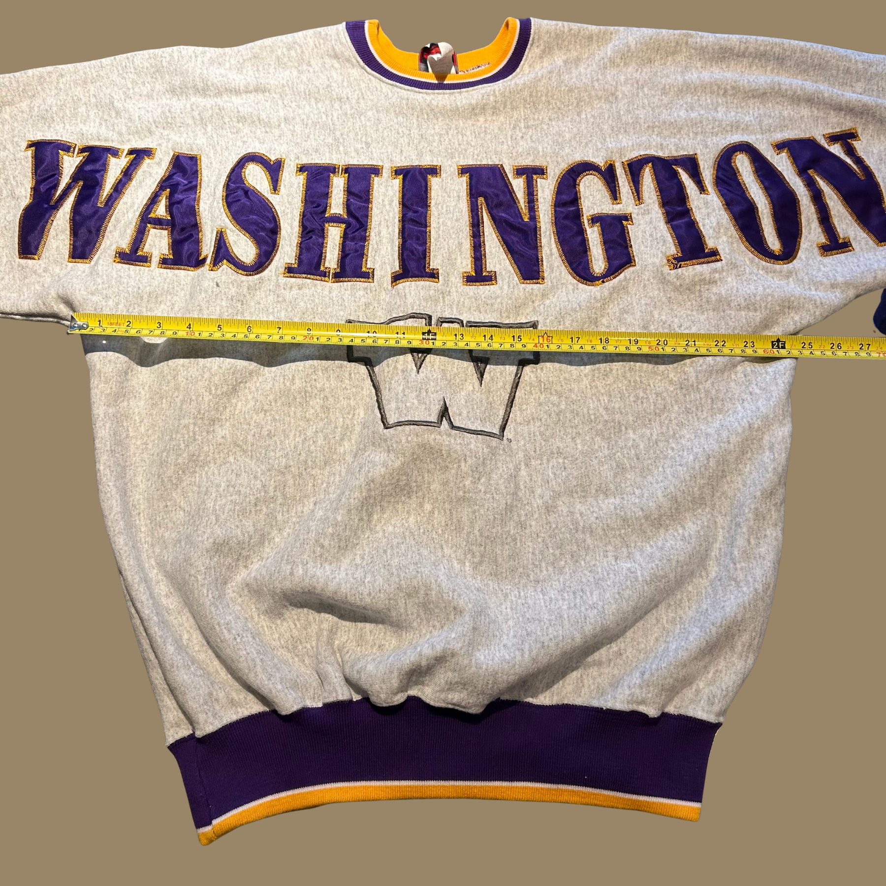 90s University of Washington Spellout Sweatshirt - L/XL