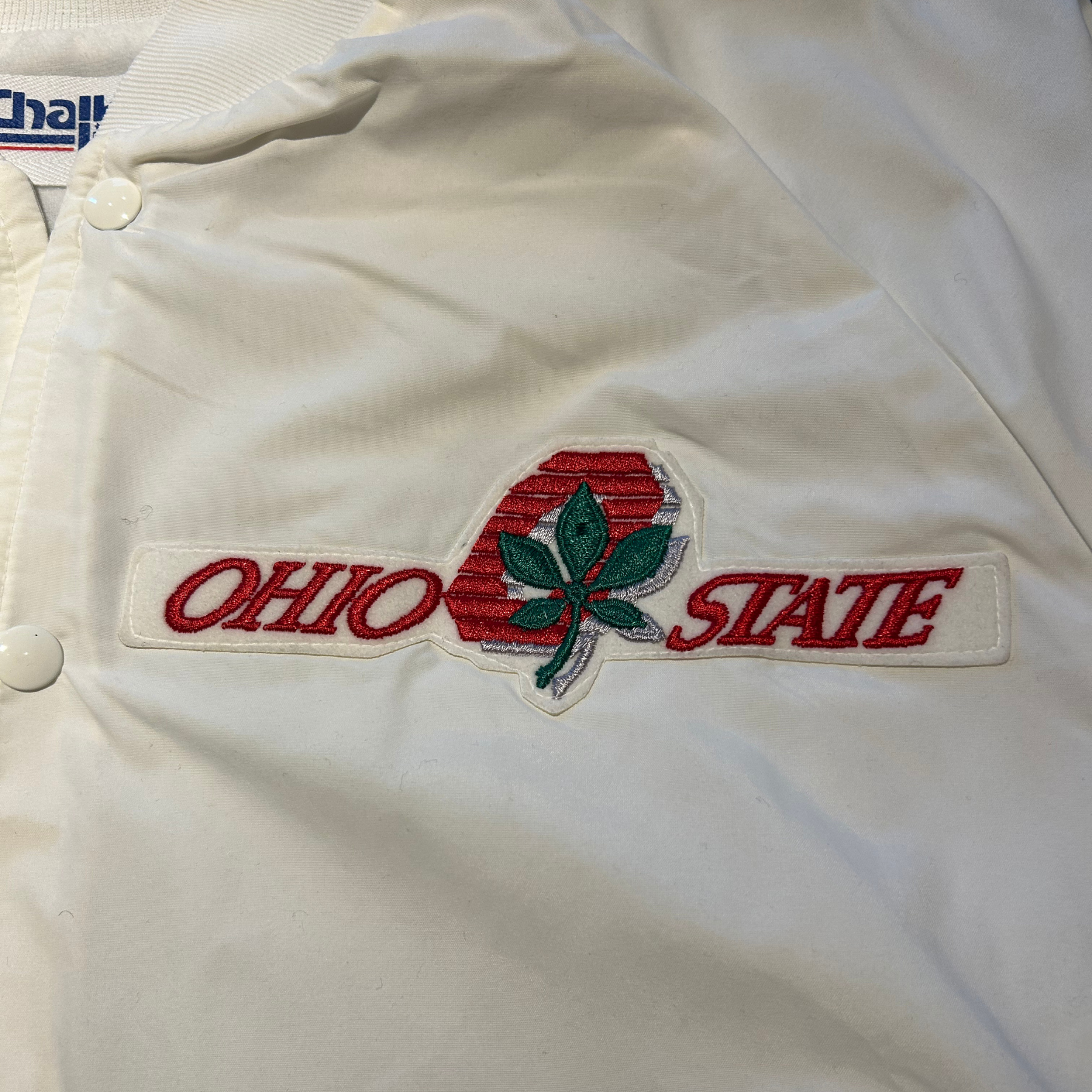80s Ohio State Satin Jacket - L/XL