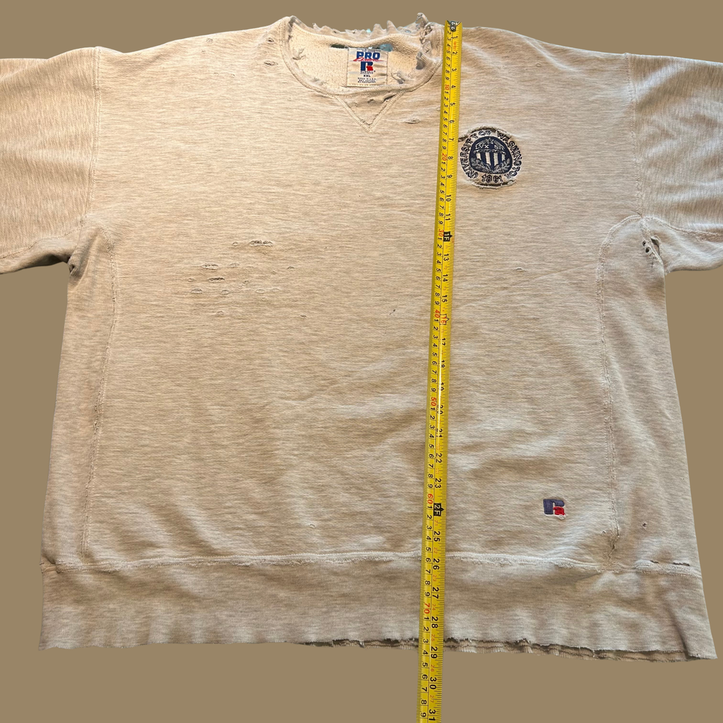 90s Thrashed University of Washington Sweatshirt - XL/XXL