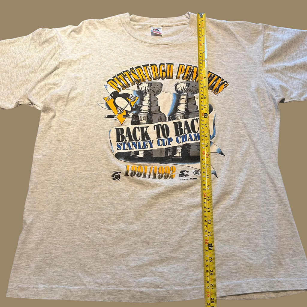 1992 Pittsburgh Penguins Stanley Cup Champs Shirt - L/XL