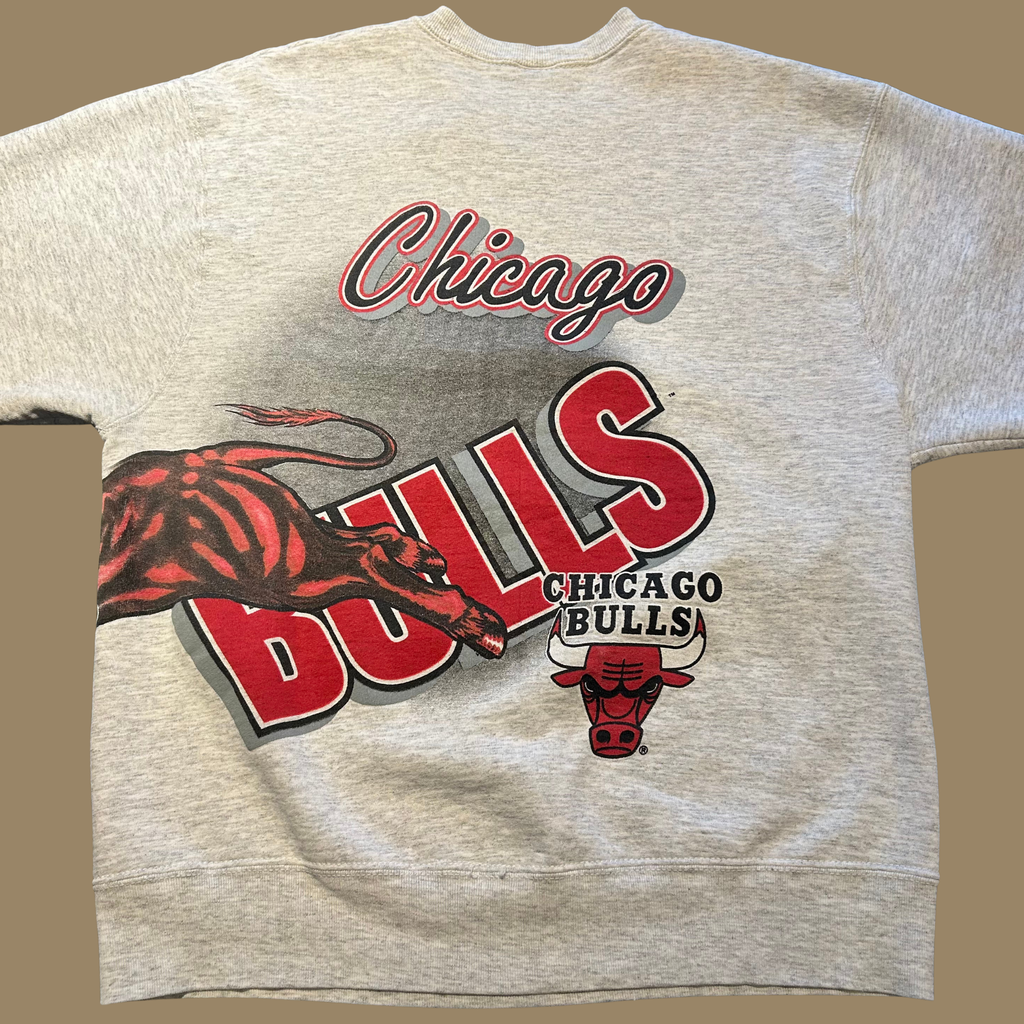 90s Chicago Bulls Wraparound Sweatshirt - L/XL
