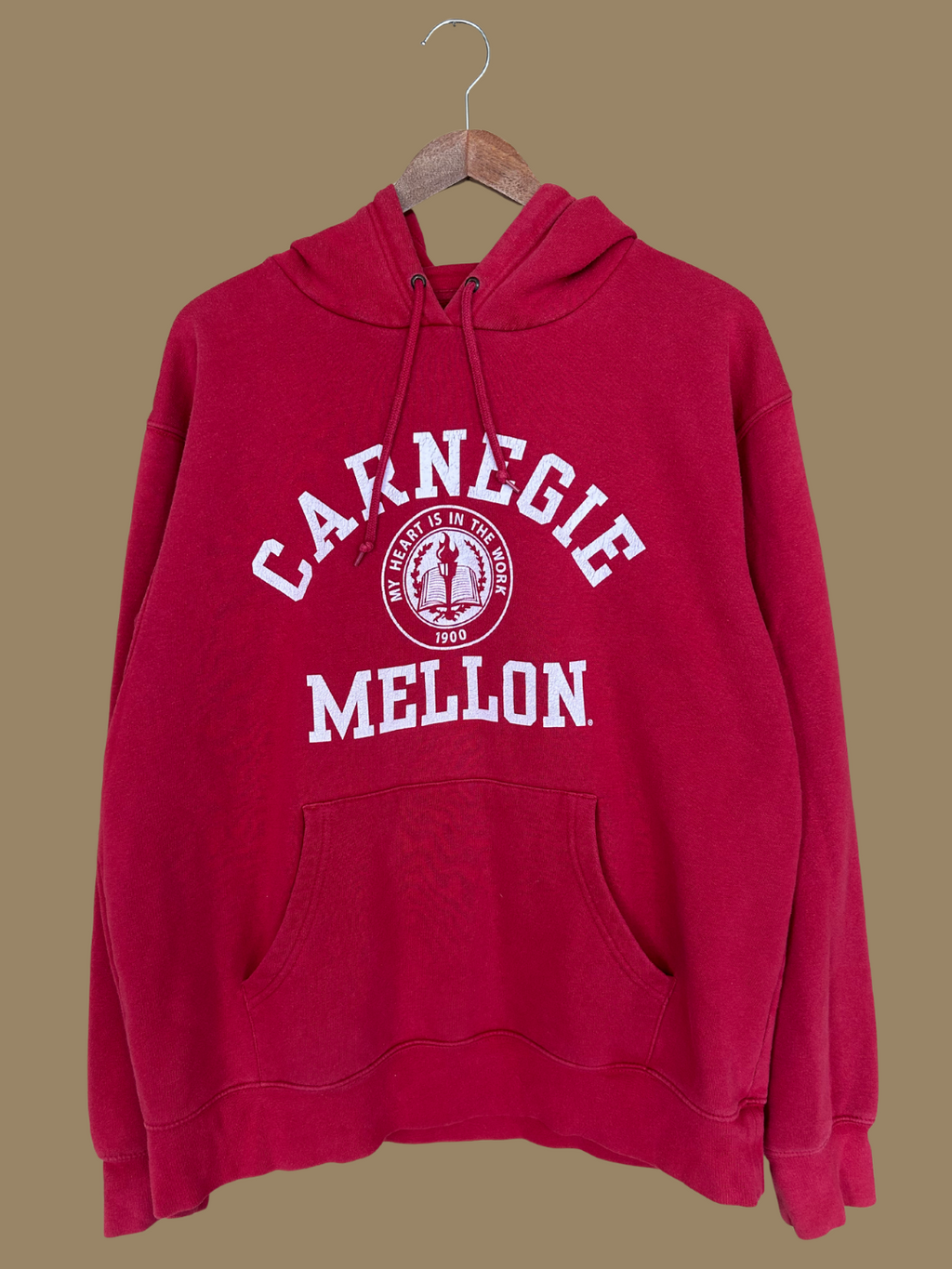 90s My Heart is in the Work Hoodie  - M/L