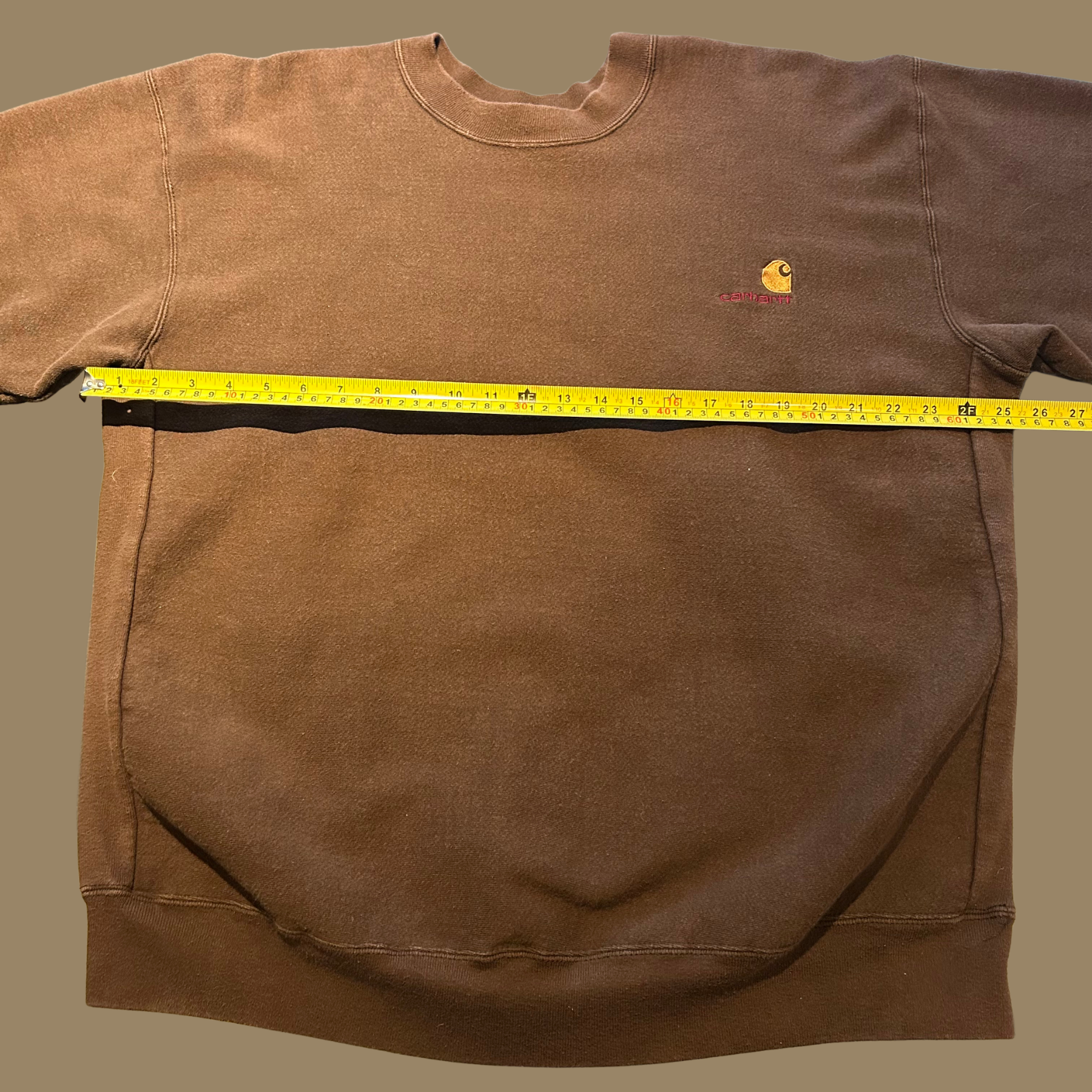 90s Heavyweight Carhartt Reverse Weave Sweatshirt - XL/XXL