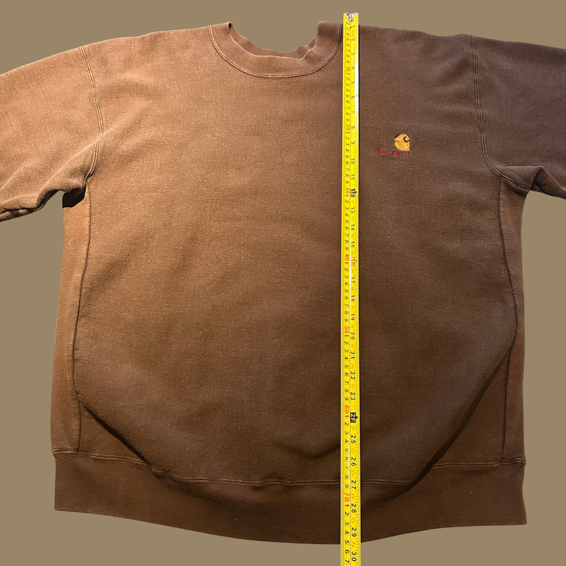 90s Heavyweight Carhartt Reverse Weave Sweatshirt - XL/XXL