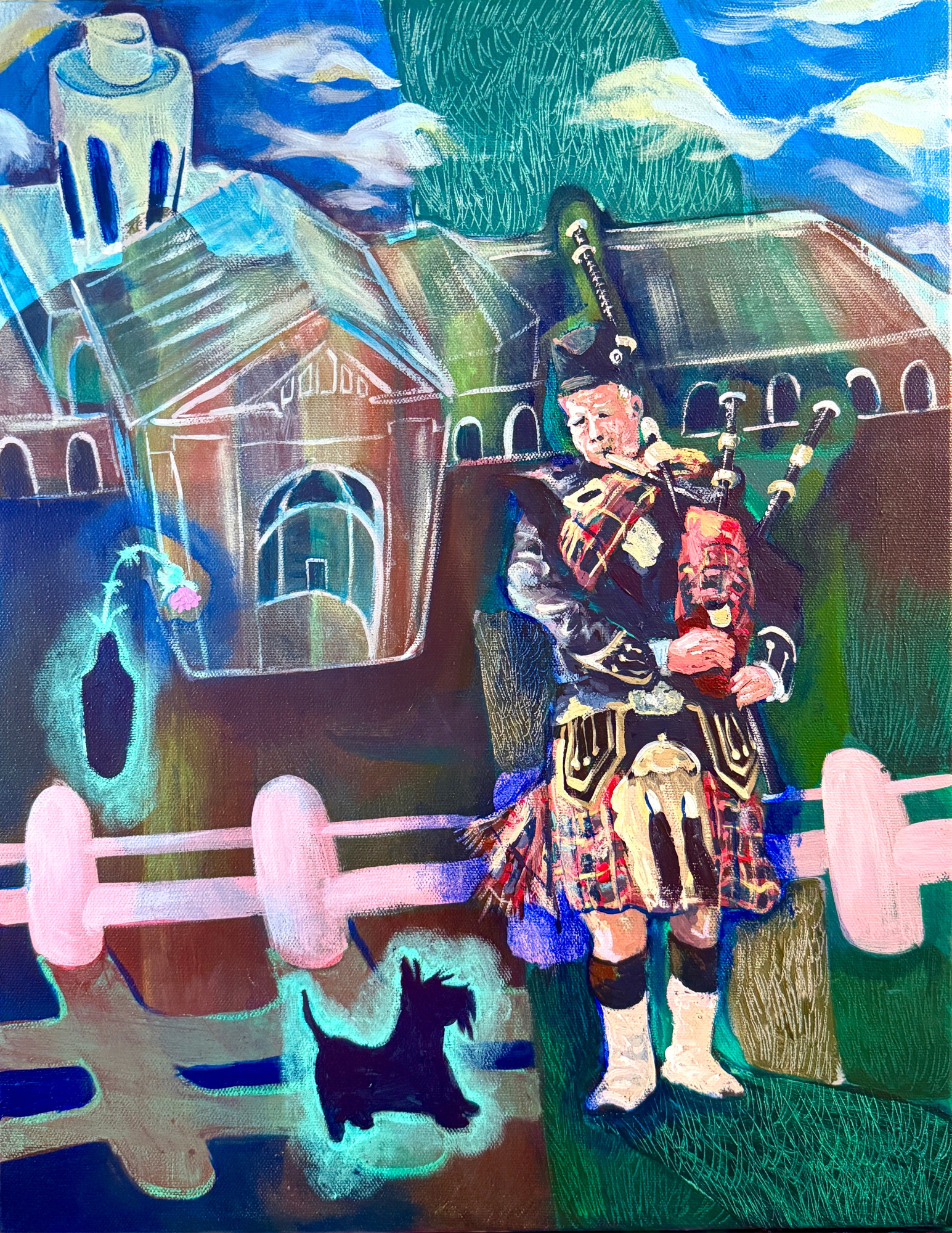 "The Bagpiper" Hoodie