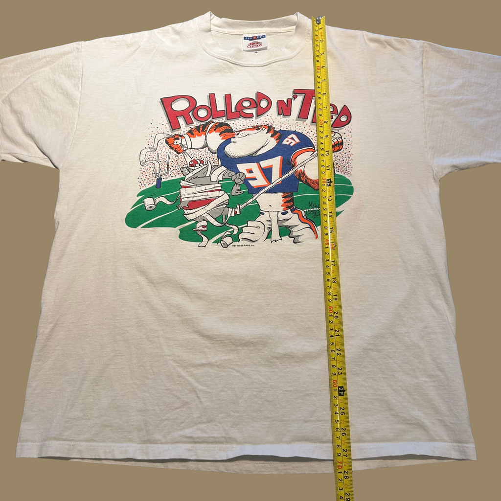 1997 Iron Bowl Auburn "Rolled N' Tied" Shirt - L/XL