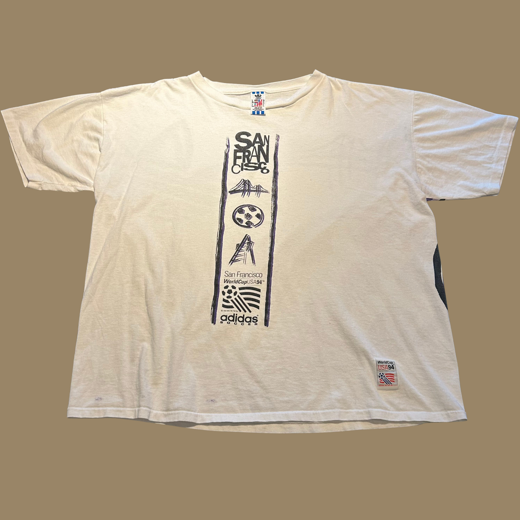 1994 Adidas World Cup USA San Francisco Shirt - XL/XXL
