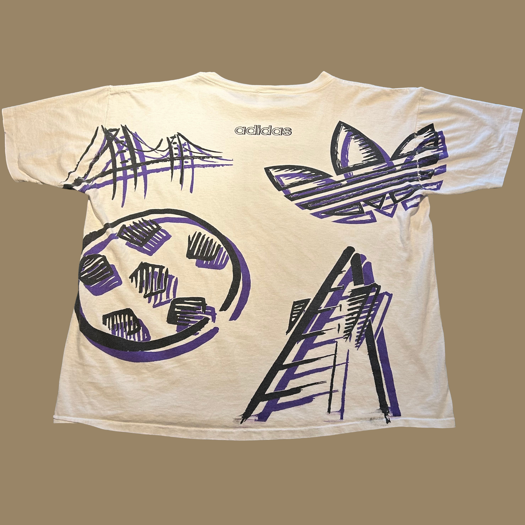 1994 Adidas World Cup USA San Francisco Shirt - XL/XXL