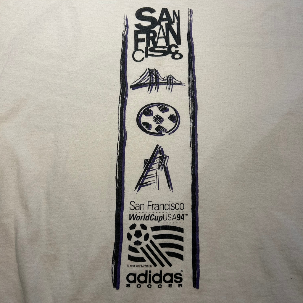 1994 Adidas World Cup USA San Francisco Shirt - XL/XXL