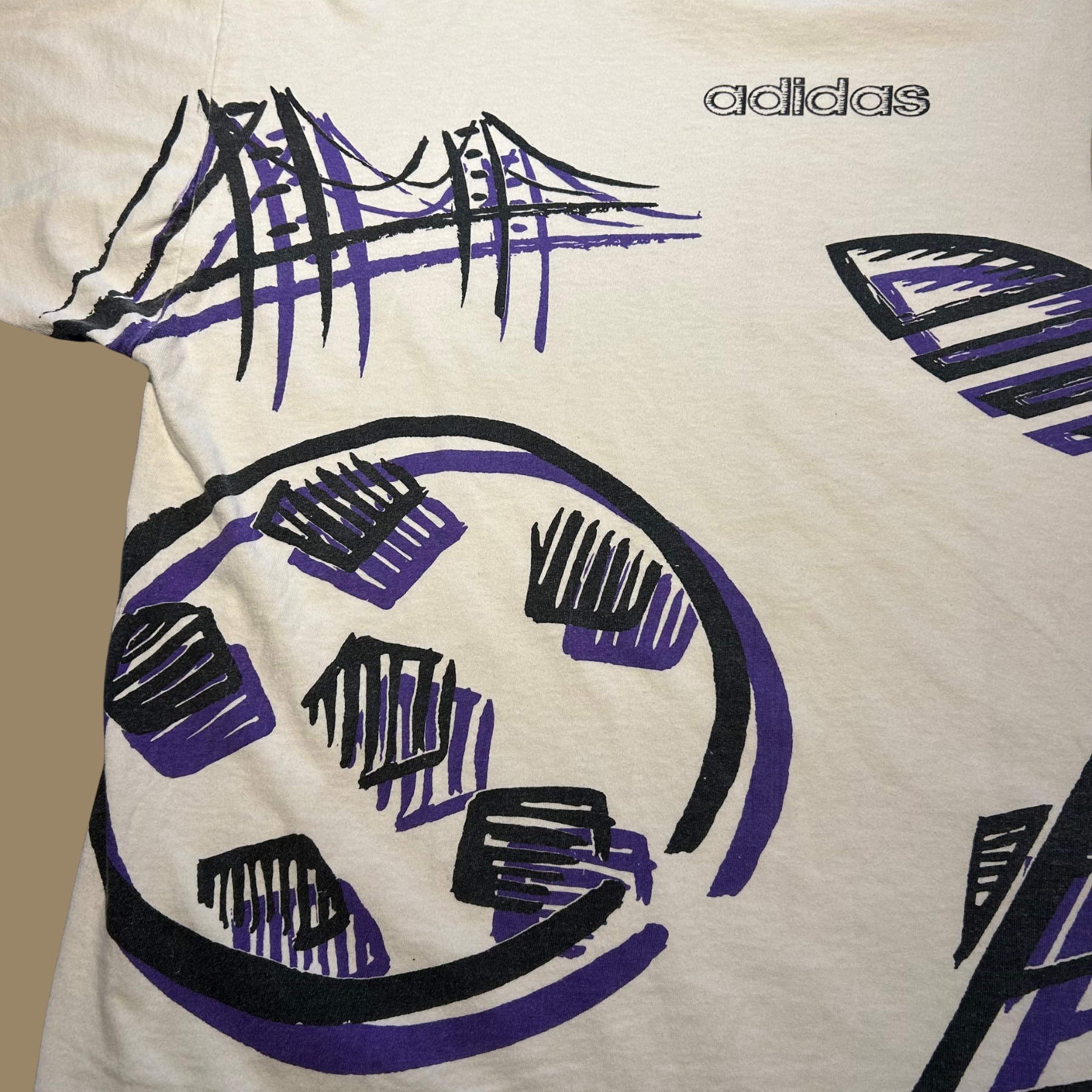 1994 Adidas World Cup USA San Francisco Shirt - XL/XXL