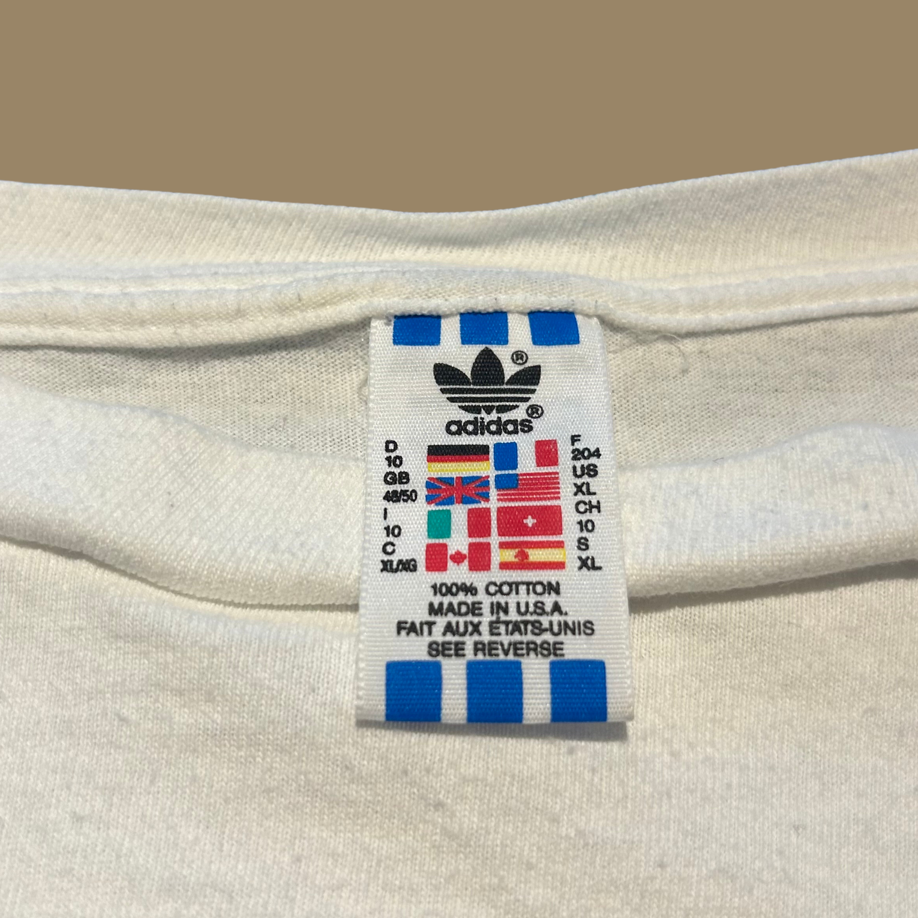 1994 Adidas World Cup USA San Francisco Shirt - XL/XXL