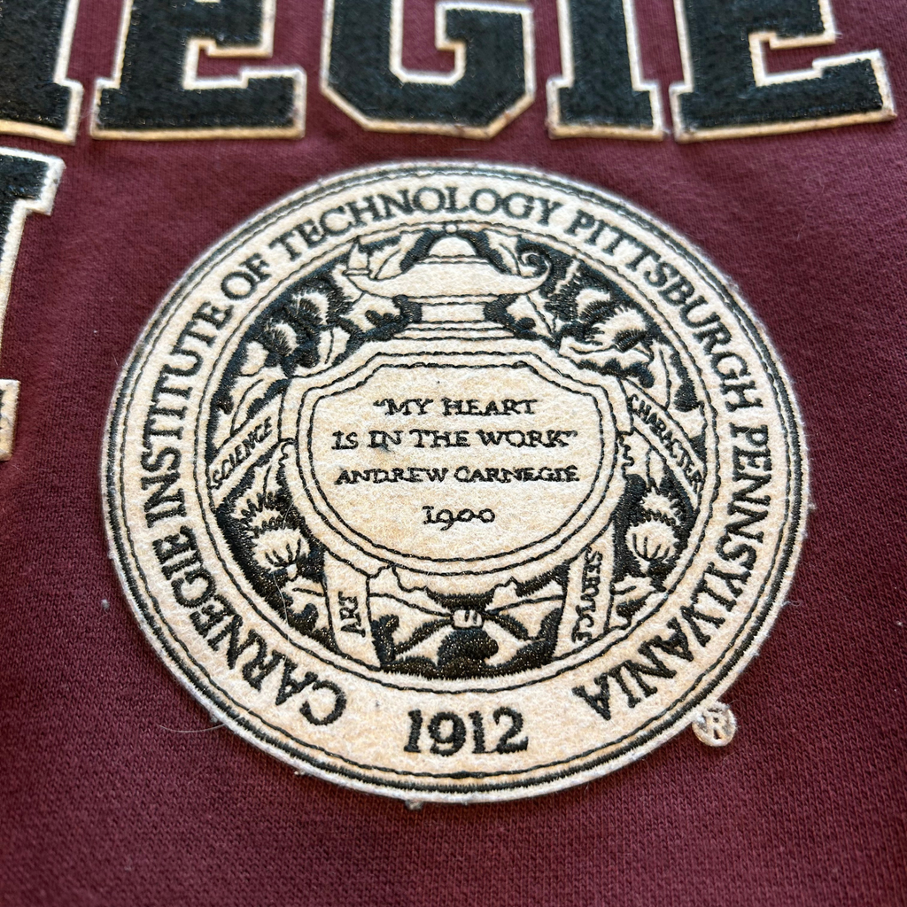 00s Carnegie Tech Quarter Zip Sweatshirt - M/L